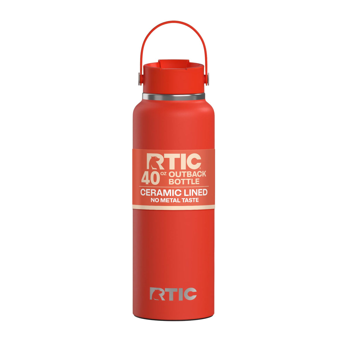 RTIC 32oz Outback Water Bottle, Ceramic Lined, Graphite
