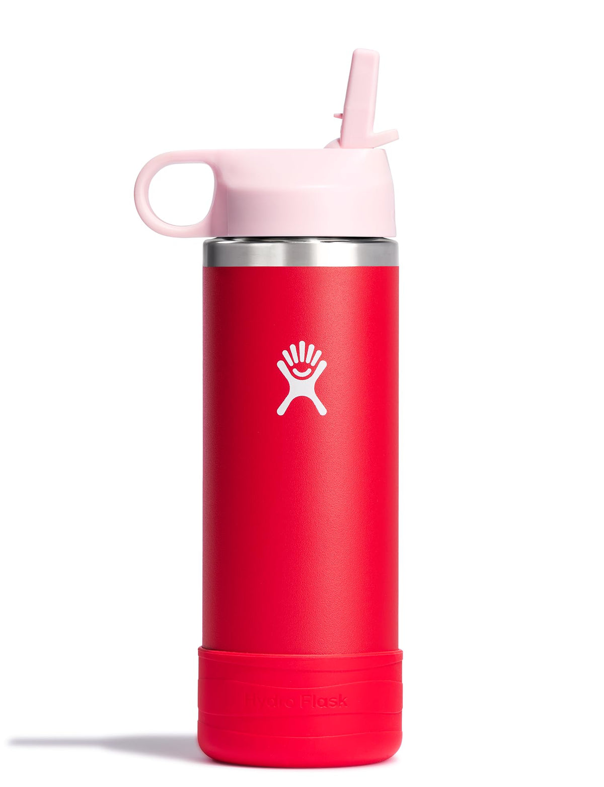 Hydro Flask Kids Water Bottle for School - Stainless Steel and Insulated with Straw Cap - 12 Oz World of Eric Carle Caterpillar Yellow