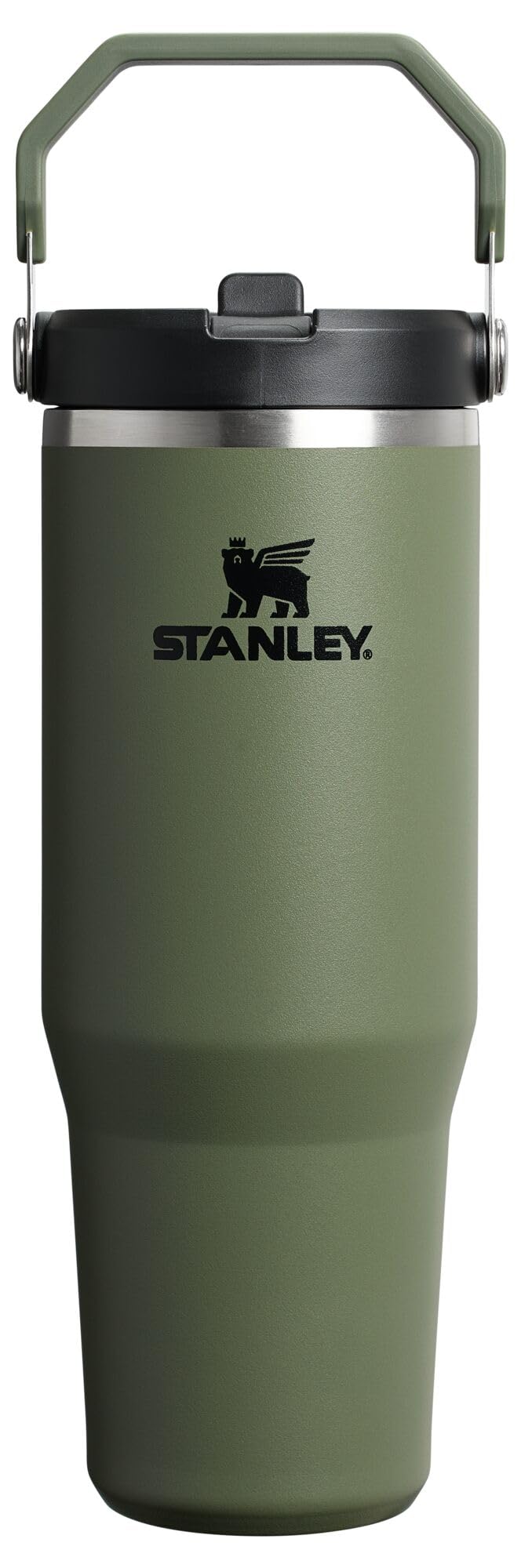 STANLEY IceFlow 2.0 Flip Straw Tumbler, 30 oz, Dried Pine