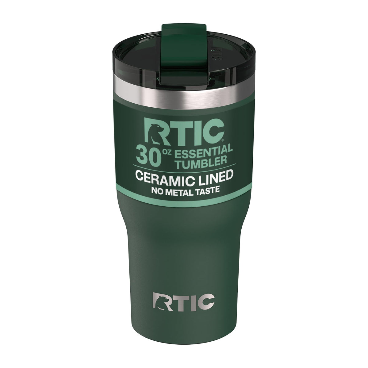 RTIC 20oz Essential Tumbler with Lid, Ceramic Lined, Graphite