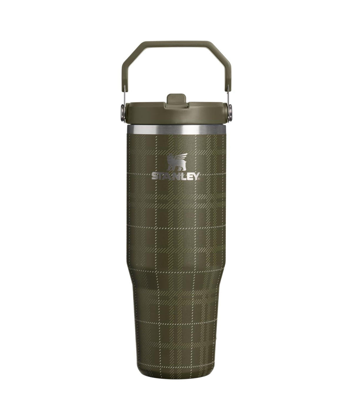 STANLEY IceFlow 2.0 Flip Straw Tumbler, 30 oz, Dried Pine