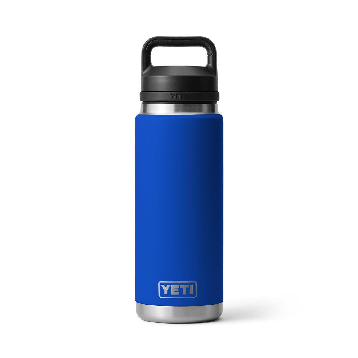 YETI Rambler 26 oz Bottle, Vacuum Insulated, Stainless Steel with Chug Cap, Black