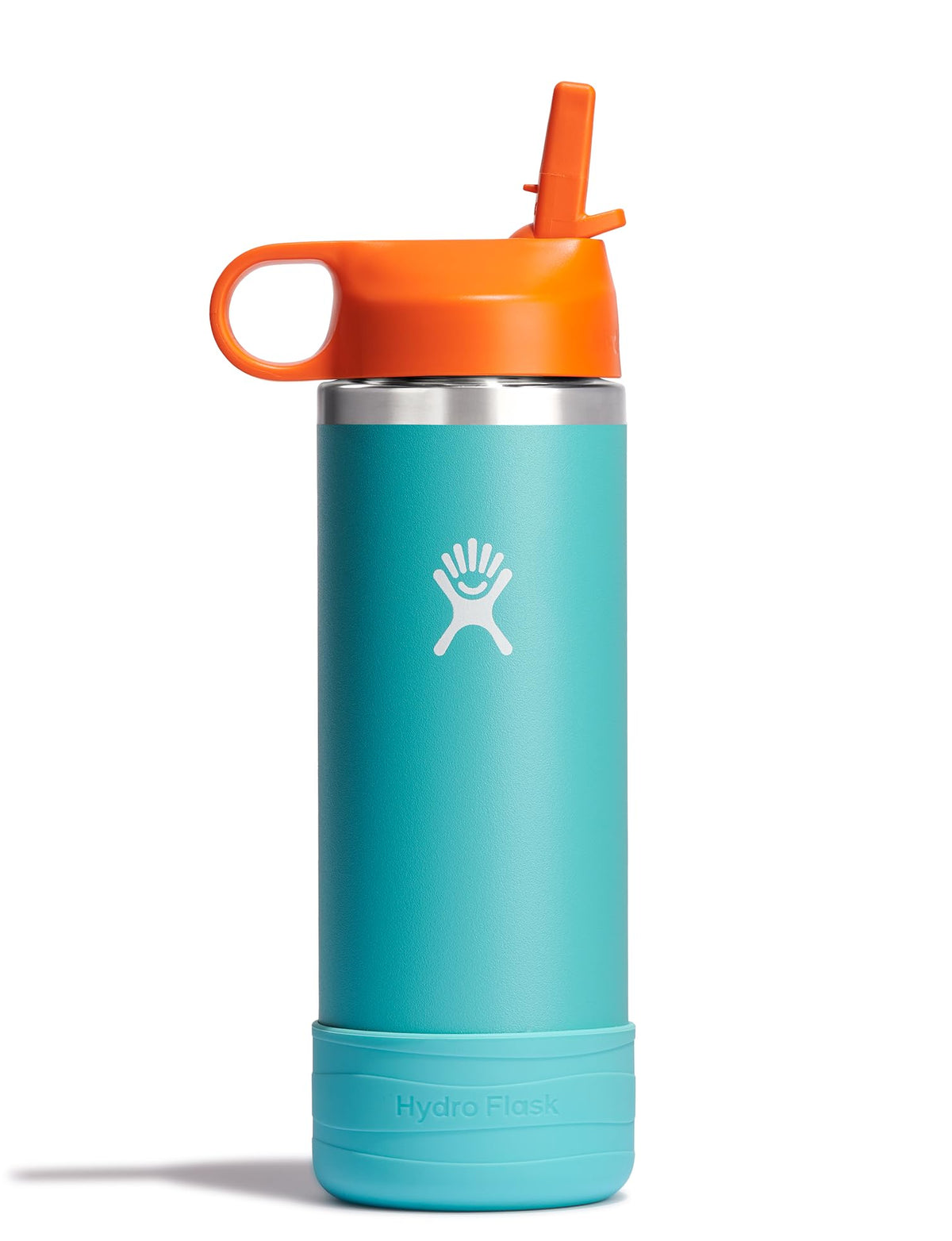 Hydro Flask Kids Water Bottle for School - Stainless Steel and Insulated with Straw Cap - 12 Oz World of Eric Carle Caterpillar Yellow