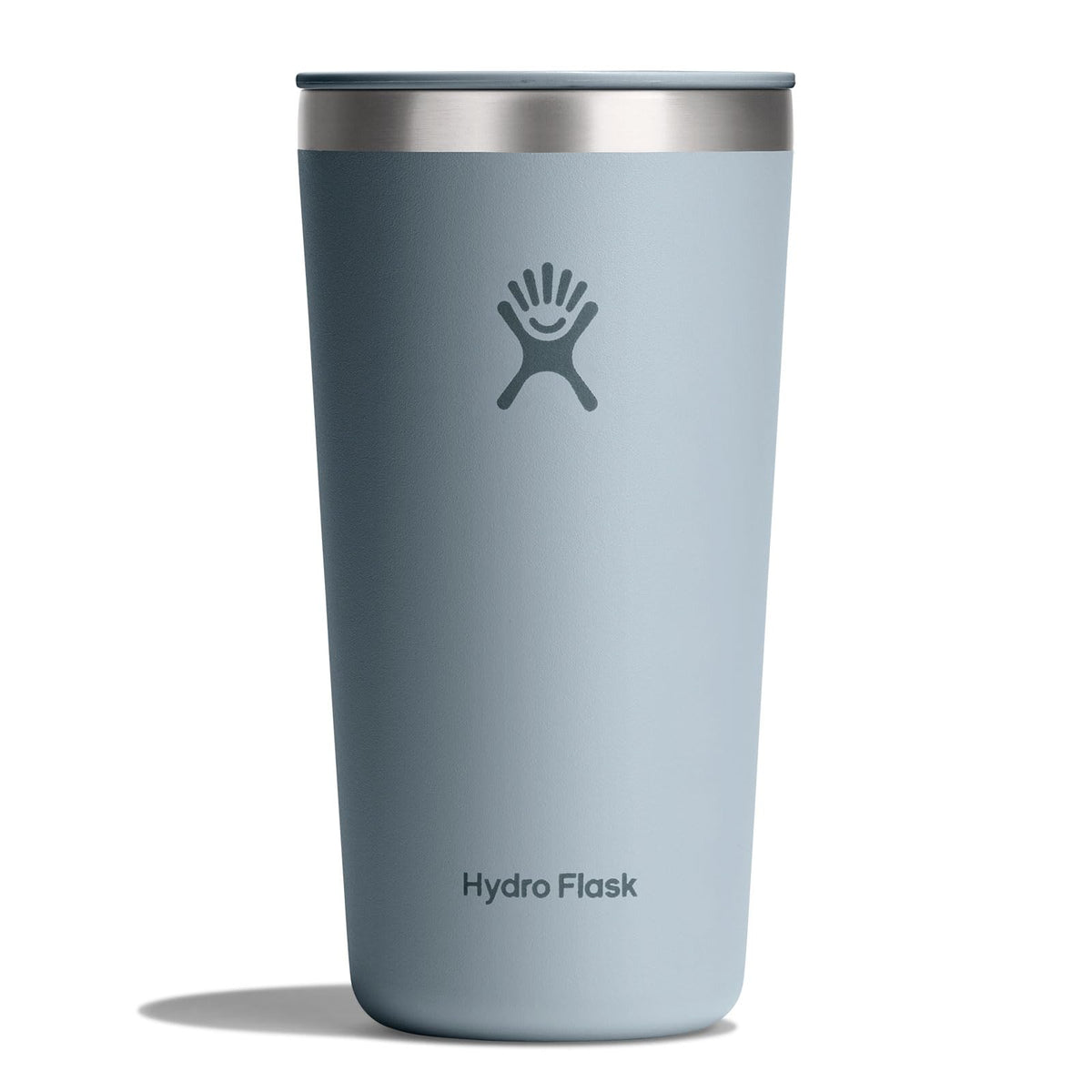 Hydro Flask All Around Tumbler Press-In Lid, Insulated Travel Mug, Stainless Steel Coffee Cup 16 Oz Cloud Pink