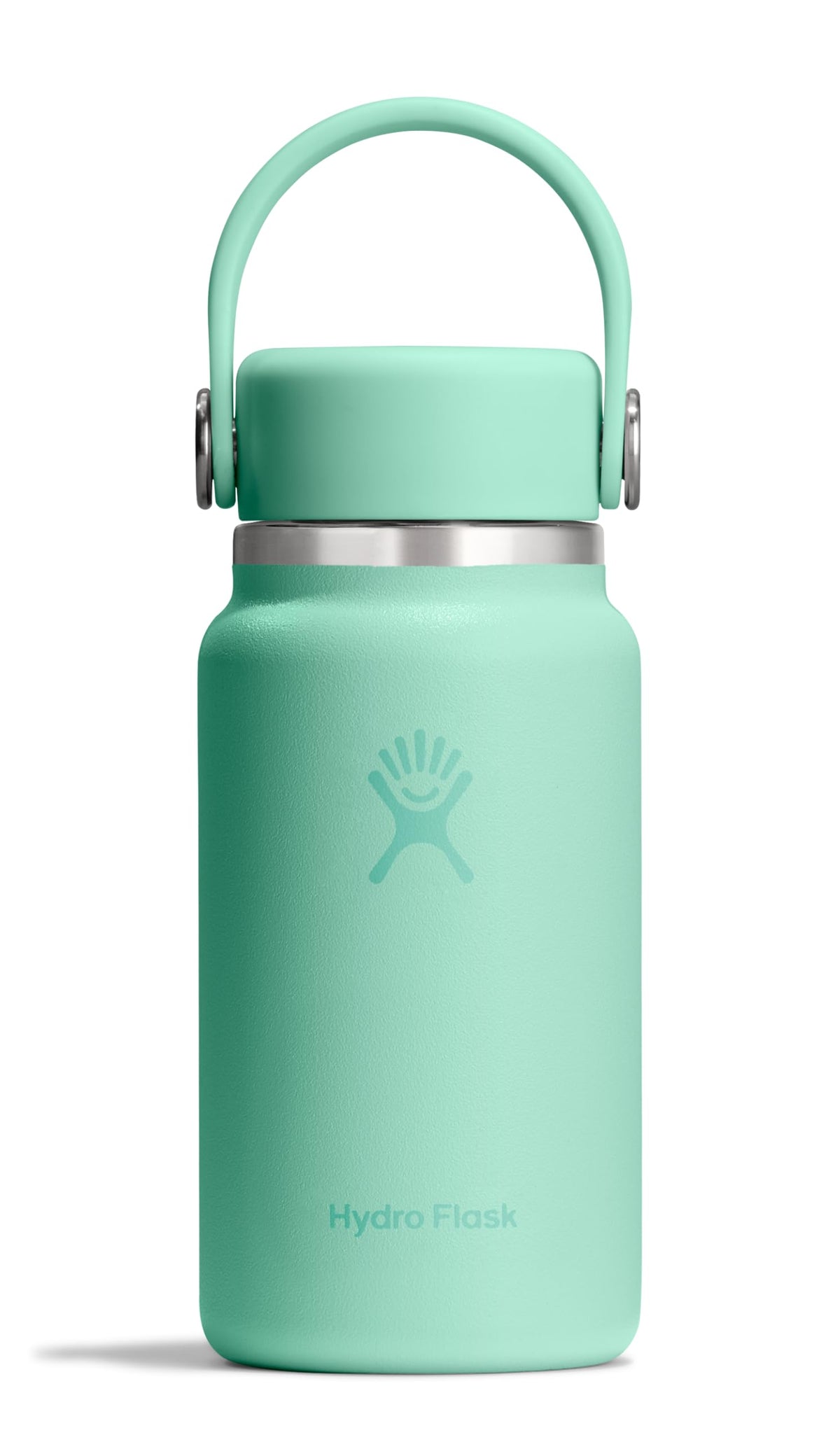 Hydro Flask Micro Bottle - Insulated Mini Leak Proof Flask for Purse or Pocket in 6.7 Oz Agave Green