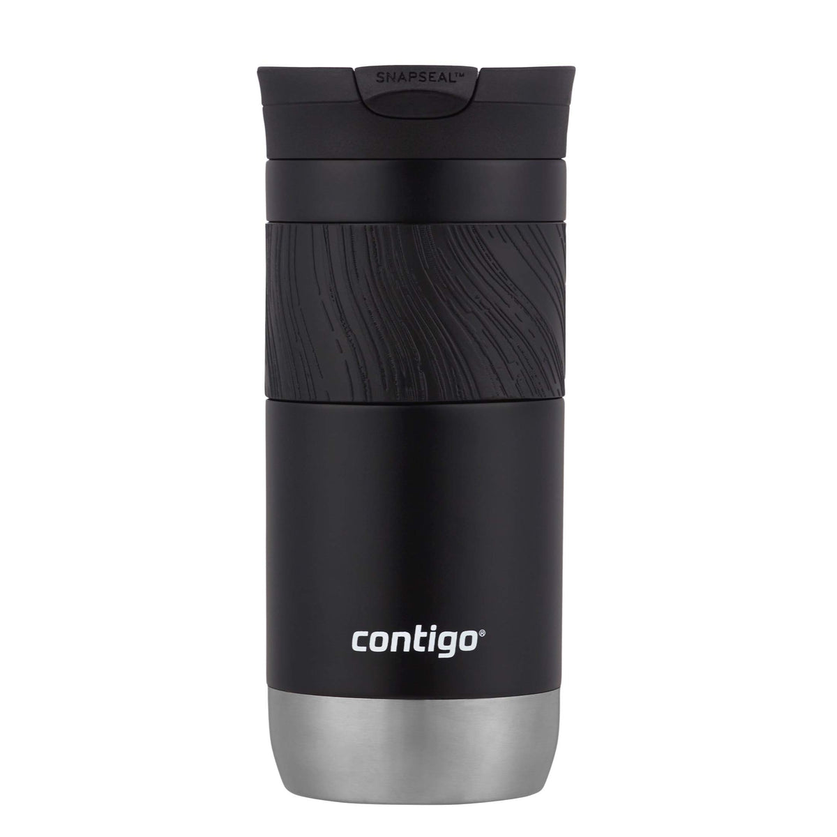 Contigo Byron Vacuum-Insulated Stainless Steel Travel Mug with Leak-Proof Lid, Reusable Coffee Cup or Water Bottle, BPA-Free, 20oz 2-Pack in Sake & Blue Corn Perfect for Hot and Cold Beverages