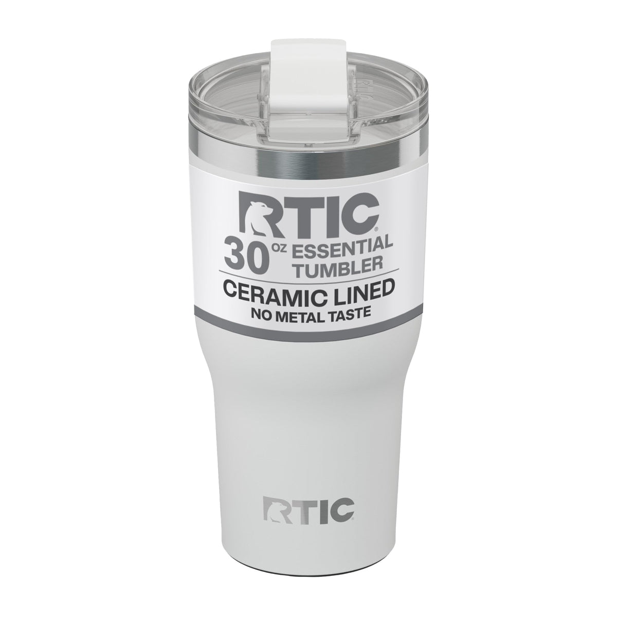 RTIC 20oz Essential Tumbler with Lid, Ceramic Lined, Graphite