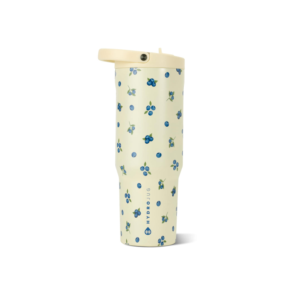 HydroJug Sport 32 oz Insulated Stainless Steel Water Bottle, Cream