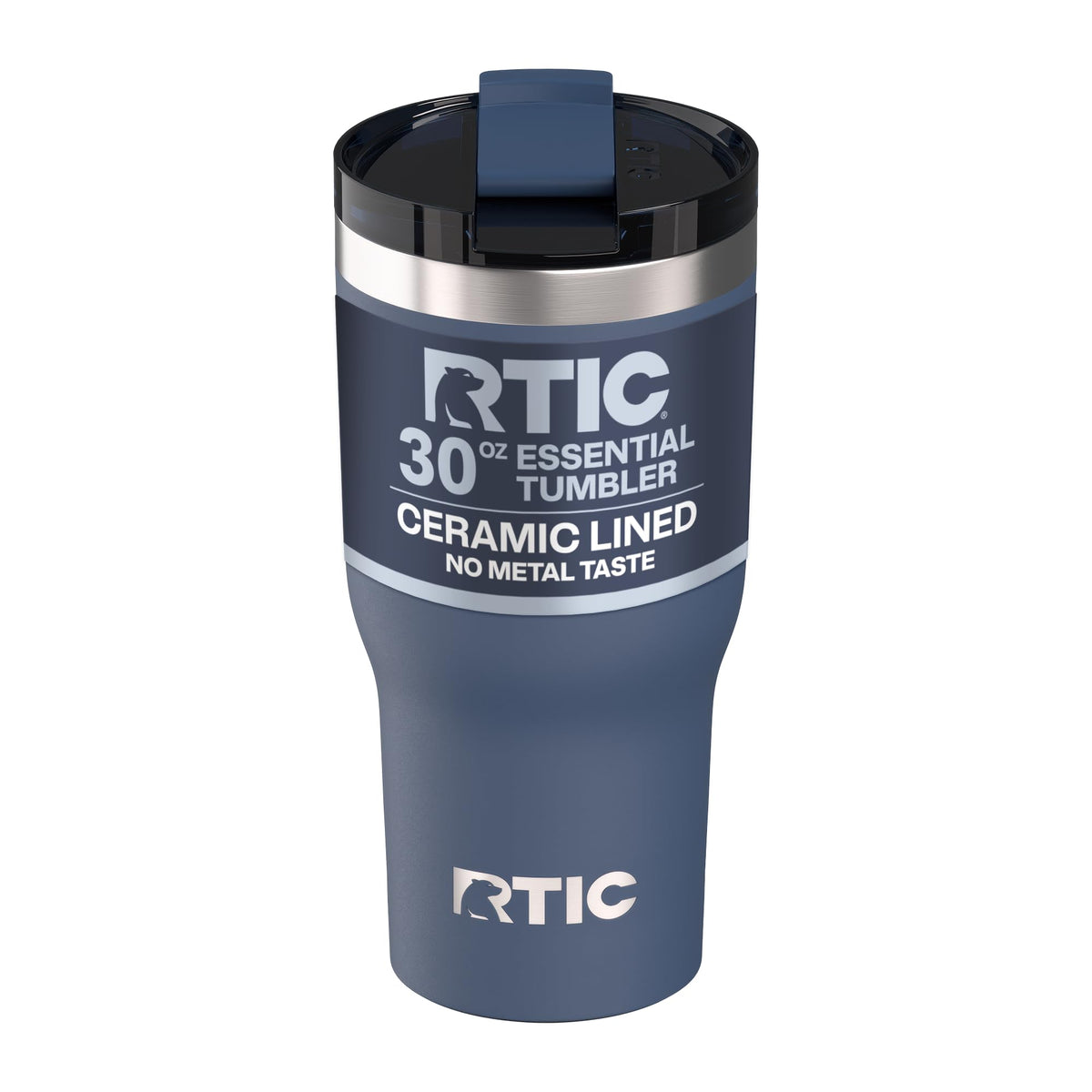 RTIC 20oz Essential Tumbler with Lid, Ceramic Lined, Graphite
