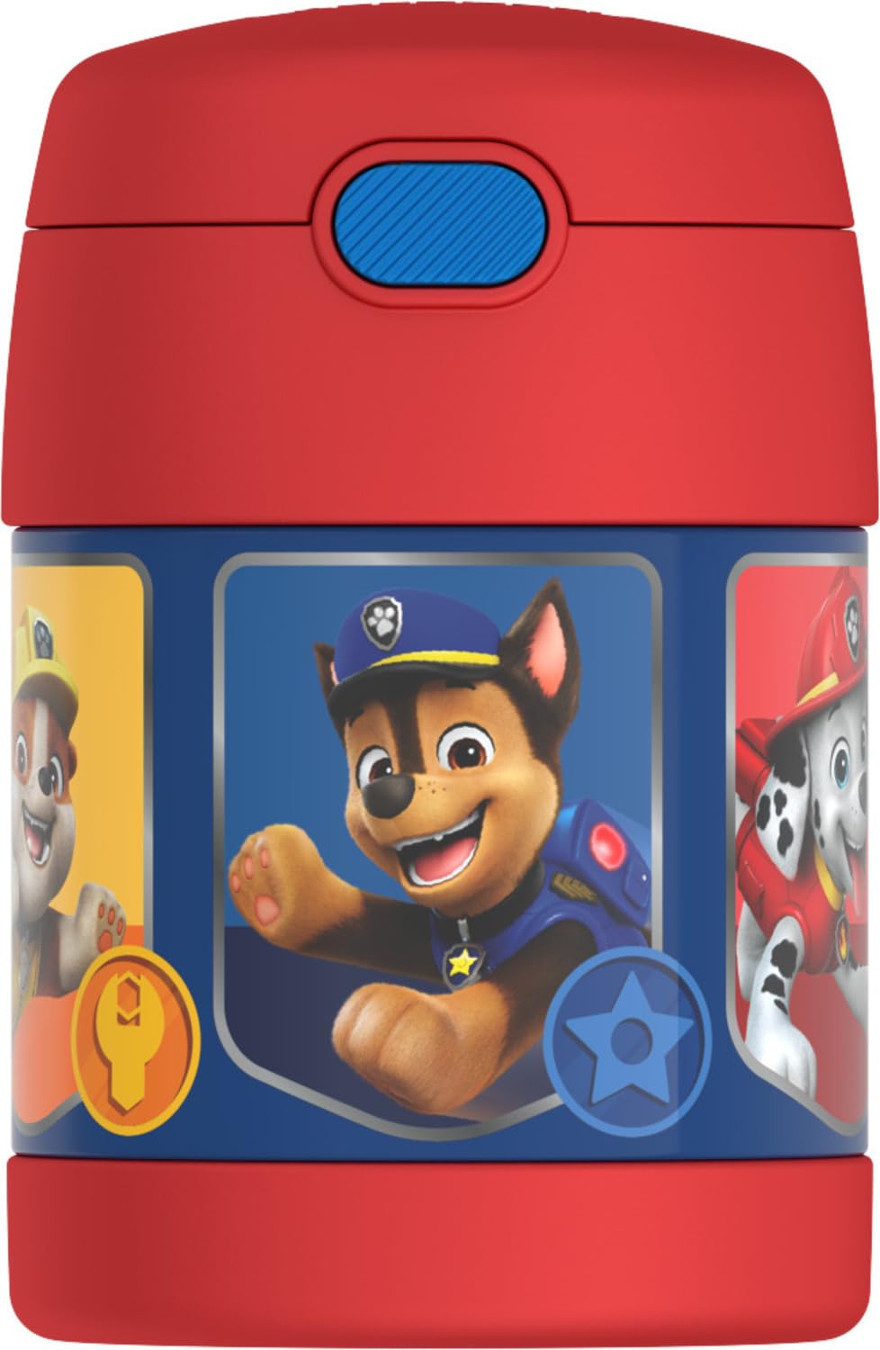 THERMOS FUNTAINER Kids Food Jar with Spoon, 10oz, Navy