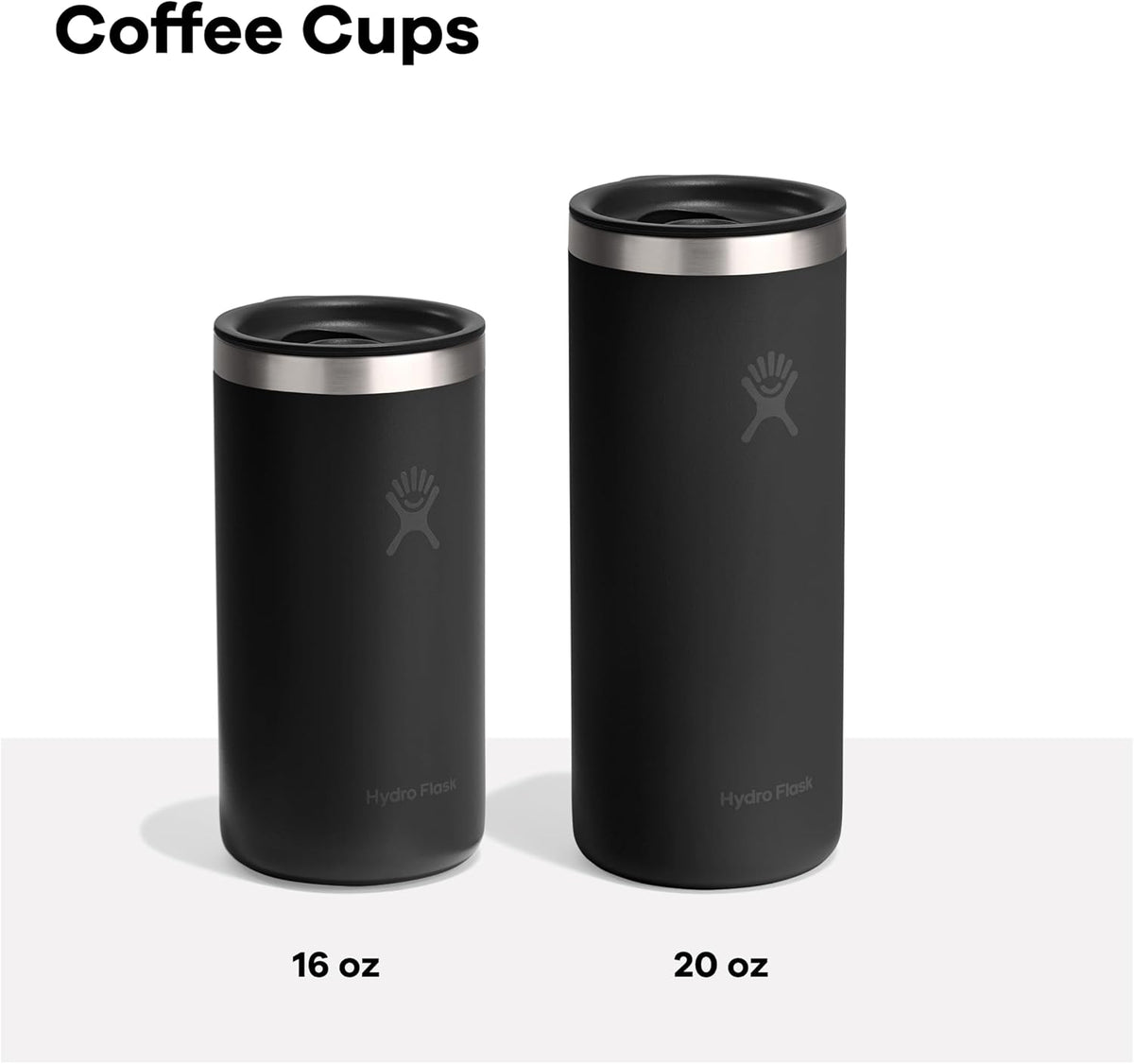 Hydro Flask Travel Coffee Cup – Insulated Stainless Steel, Non-Spill, Leak Proof To-Go Tumbler 16 Oz Harbor Blue