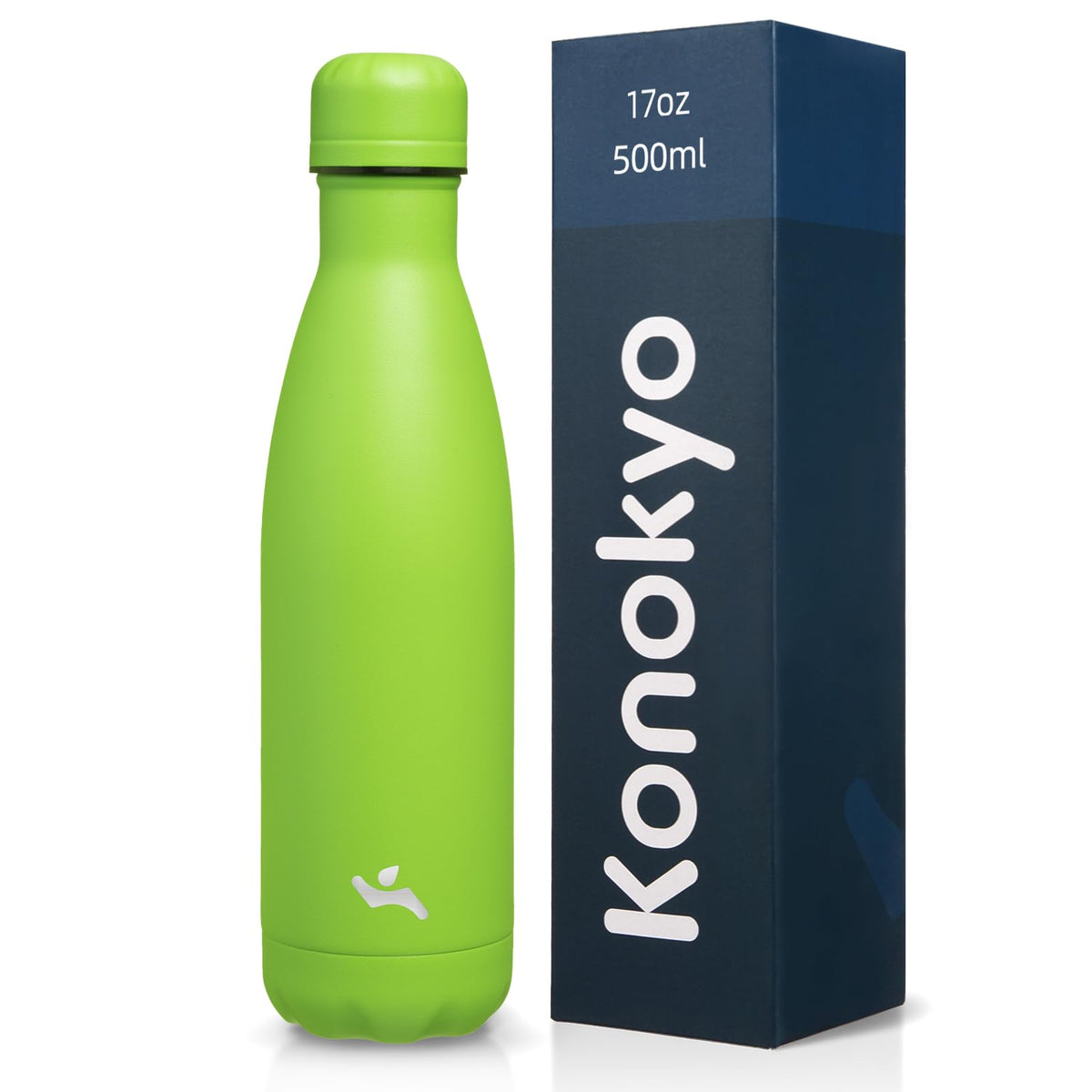 Konokyo 25 oz Insulated Stainless Steel Water Bottle, Blue