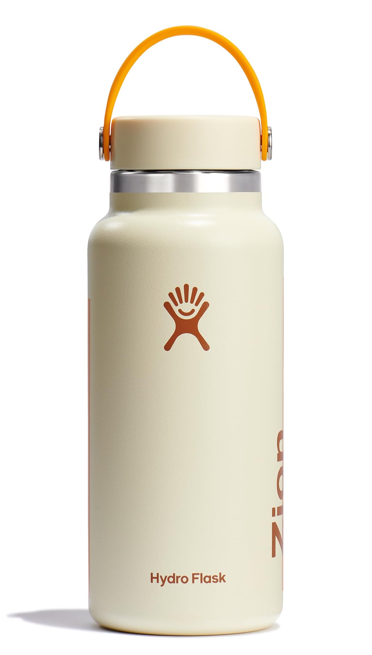 Hydro Flask Water Bottle - Insulated Stainless Steel - Wide Mouth Flex Lid, Non Spill, Leakproof and Refillable in 32 Oz Harbor Blue