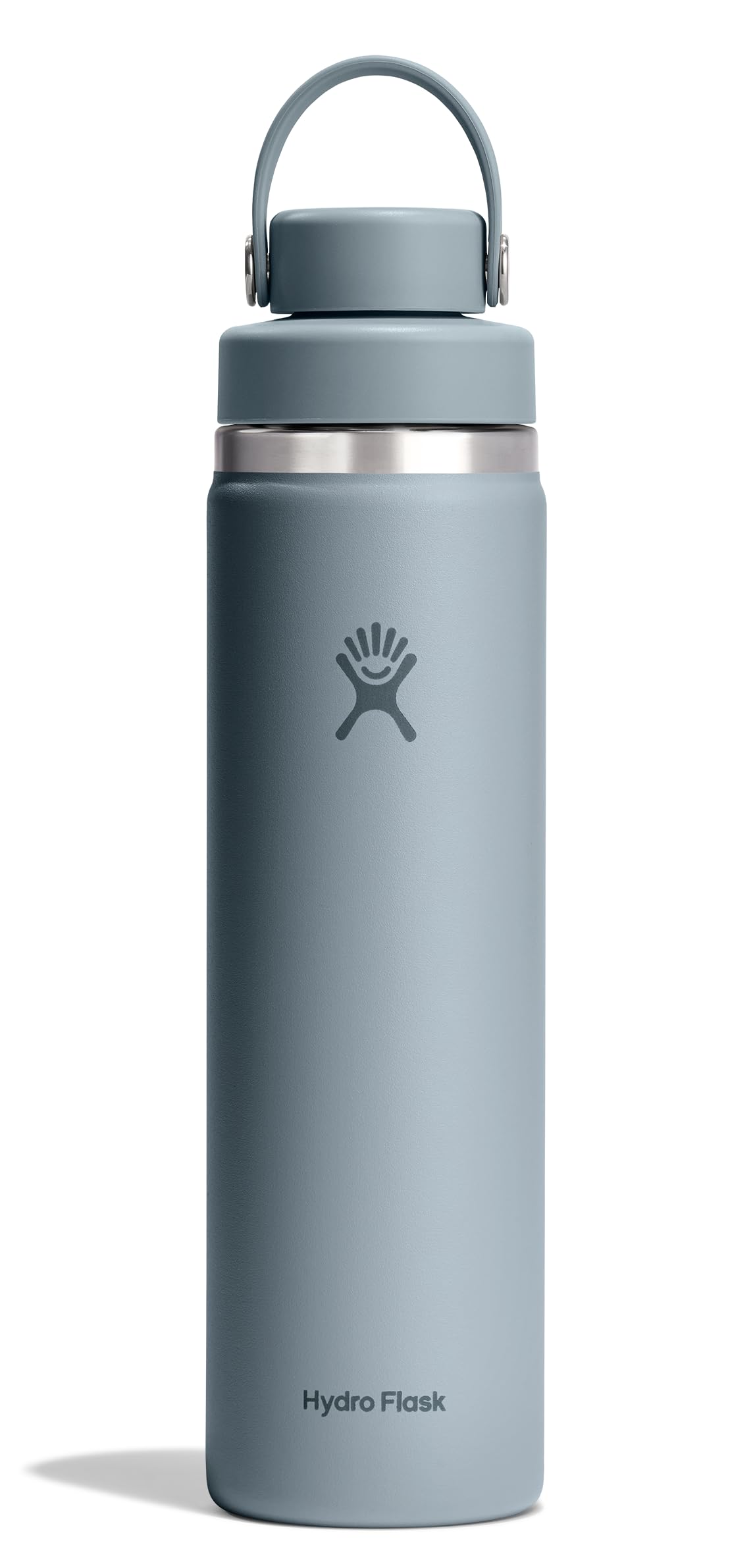 Hydro Flask Water Bottle - Insulated Stainless Steel - Wide Mouth Chug Lid, Non Spill, Leakproof in 40 Oz Tonal Trillium Pink