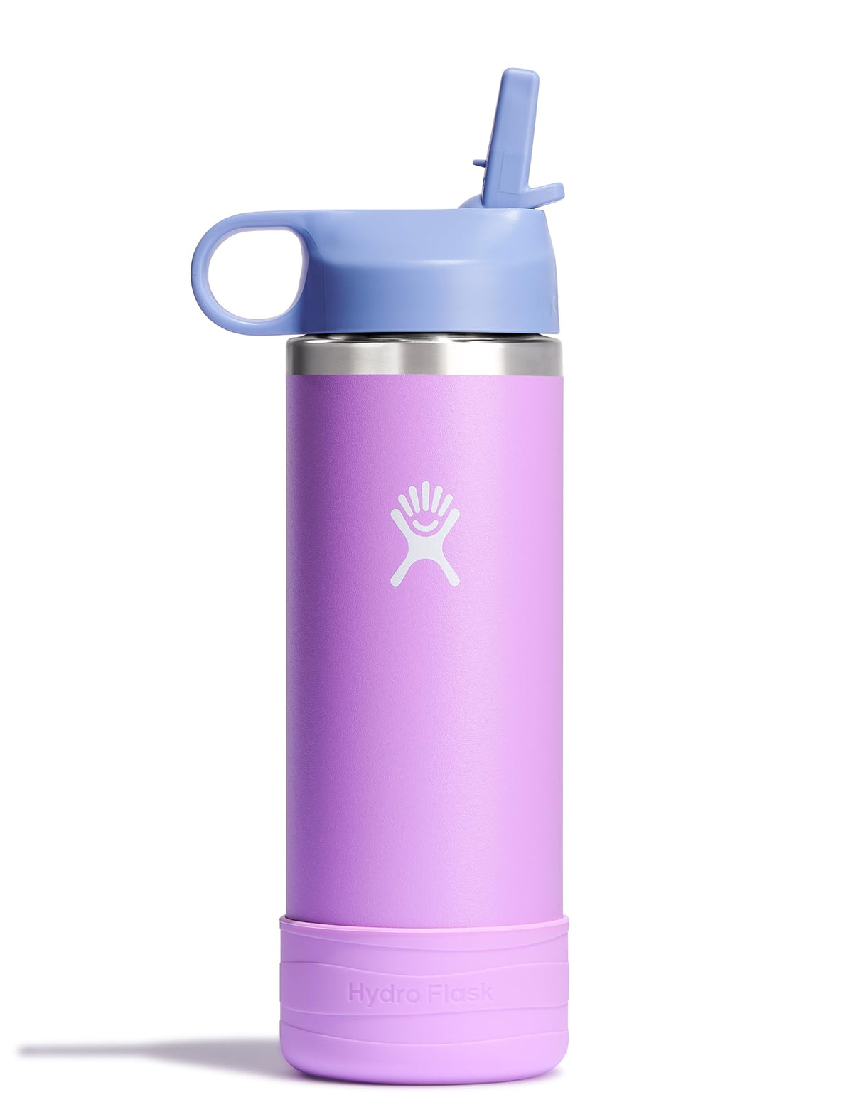Hydro Flask Kids Water Bottle for School - Stainless Steel and Insulated with Straw Cap - 12 Oz World of Eric Carle Caterpillar Yellow