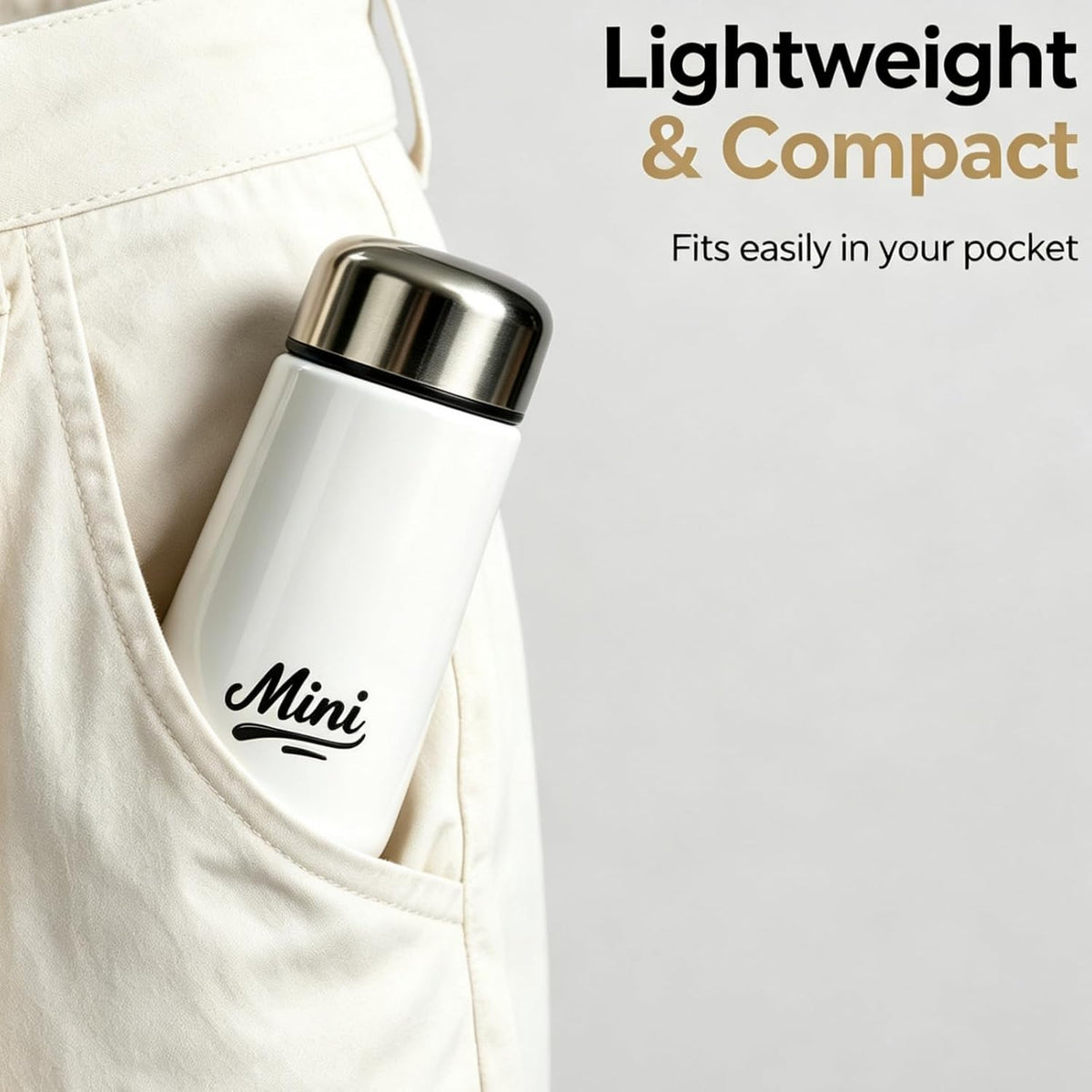 Mini Insulated Stainless Steel, Small Flask,Micro Water Bottle 5oz