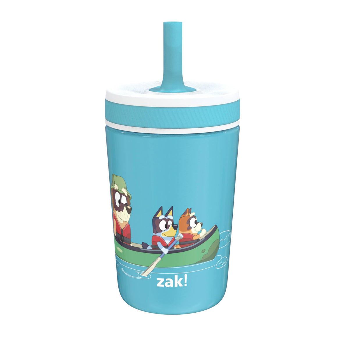 Zak Designs Spaceships Kelso 12oz Stainless Steel Leak-Proof Toddler Cup