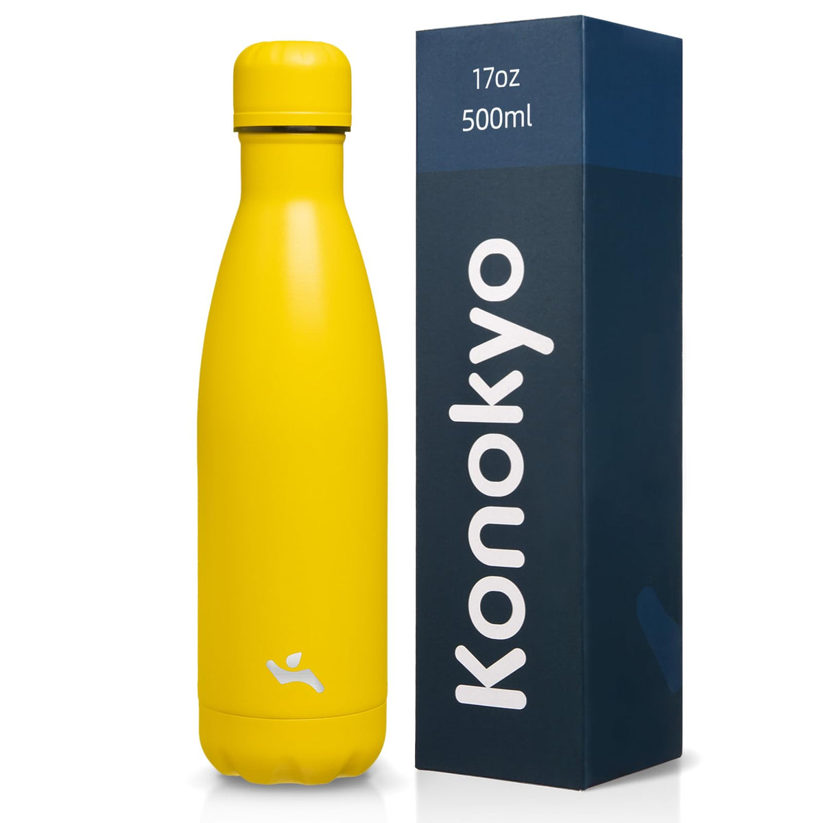Konokyo 25 oz Insulated Stainless Steel Water Bottle, Blue