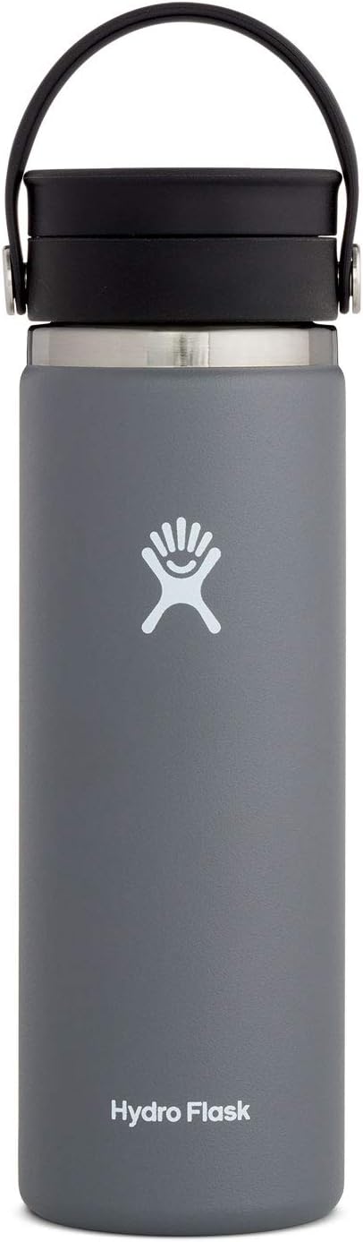 Hydro Flask 12 oz Wide Mouth Bottle with Flex Sip Lid White