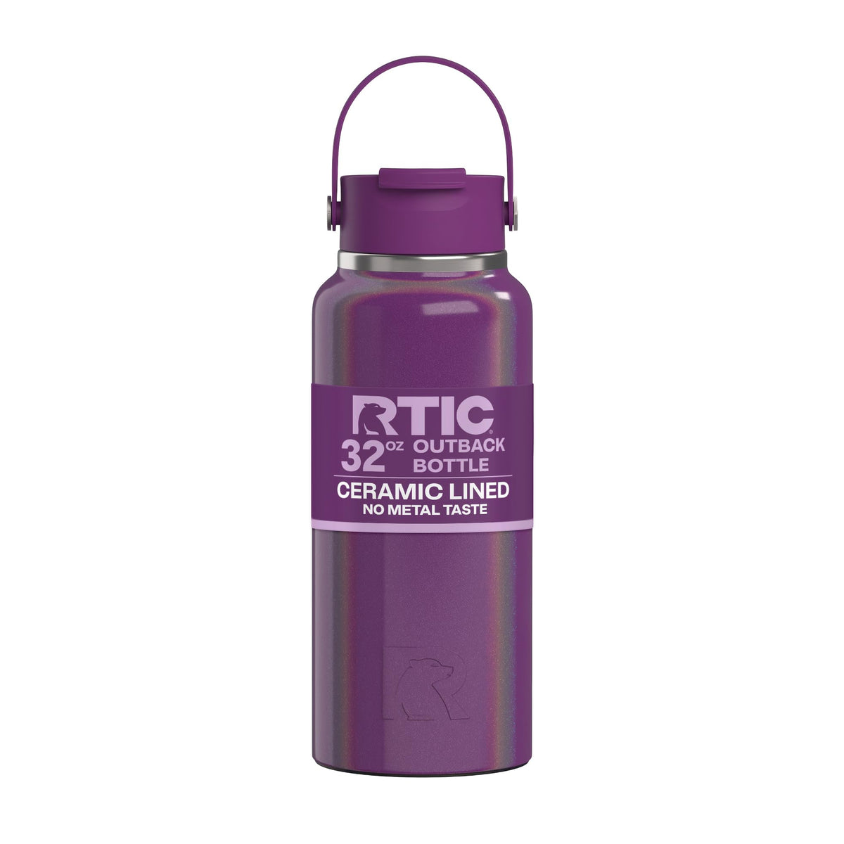 RTIC 32oz Outback Water Bottle, Ceramic Lined, Graphite