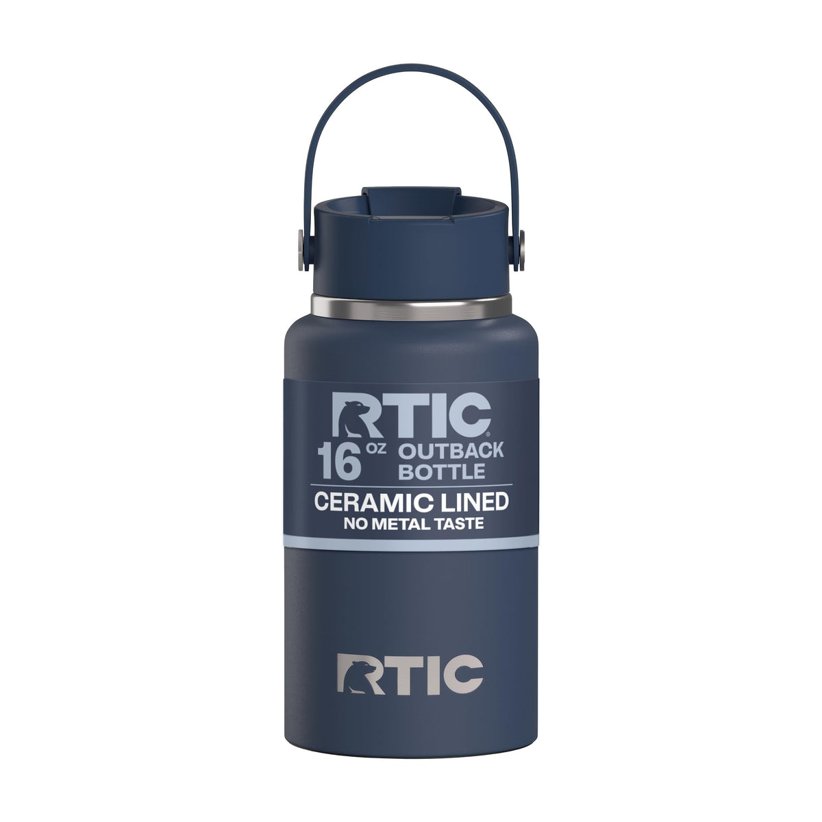 RTIC 32oz Outback Water Bottle, Ceramic Lined, Graphite