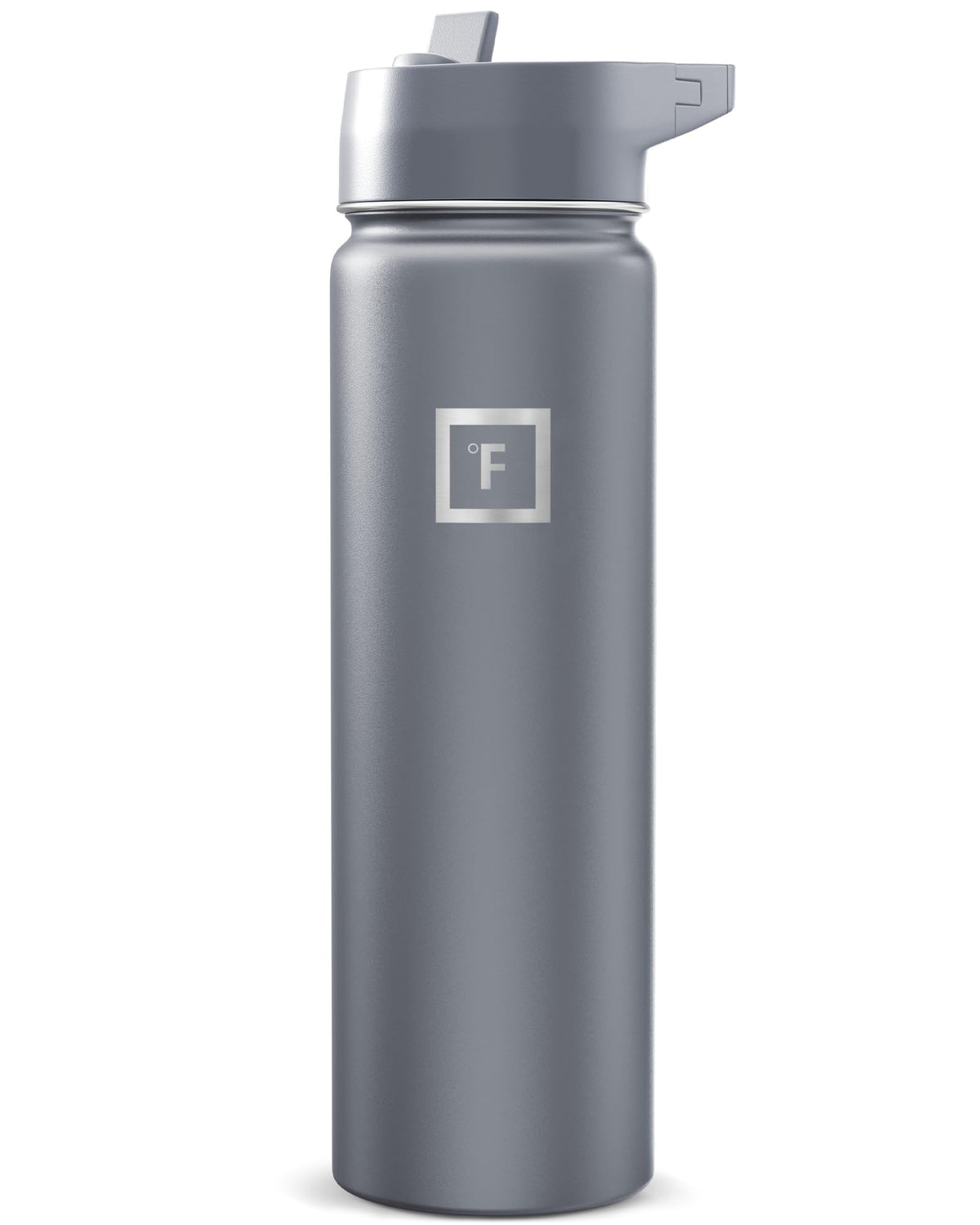 IRON °FLASK 24 oz Wide Mouth Water Bottle with Straw