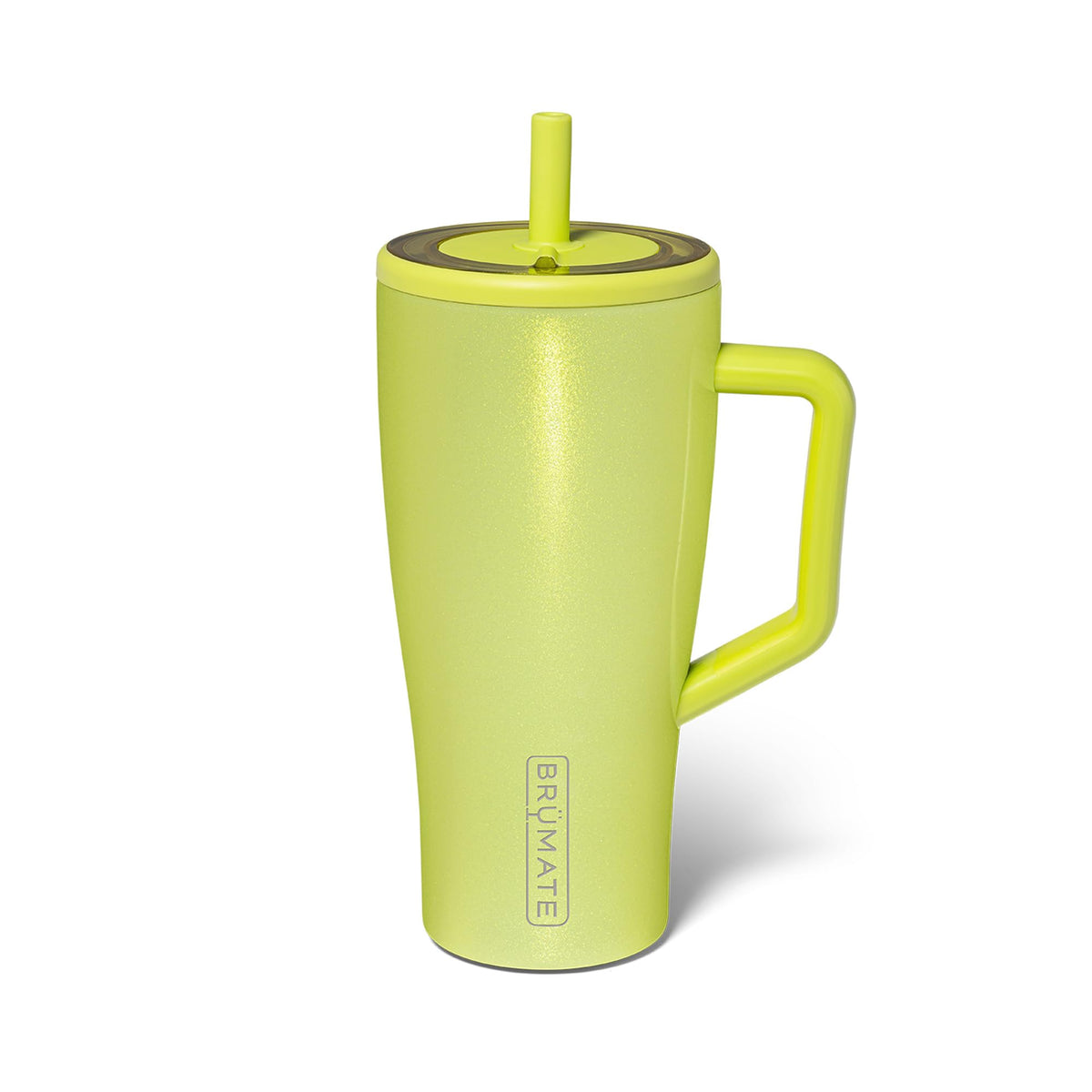 BrüMate Era 40 oz Tumbler with Handle & Straw | 100% Leakproof Insulated Water Bottle Tumbler with Lid & Flexible SoftSip Straw | Made of Stainless Steel | Cup Holder Friendly | 40oz (Nightfall Blue)