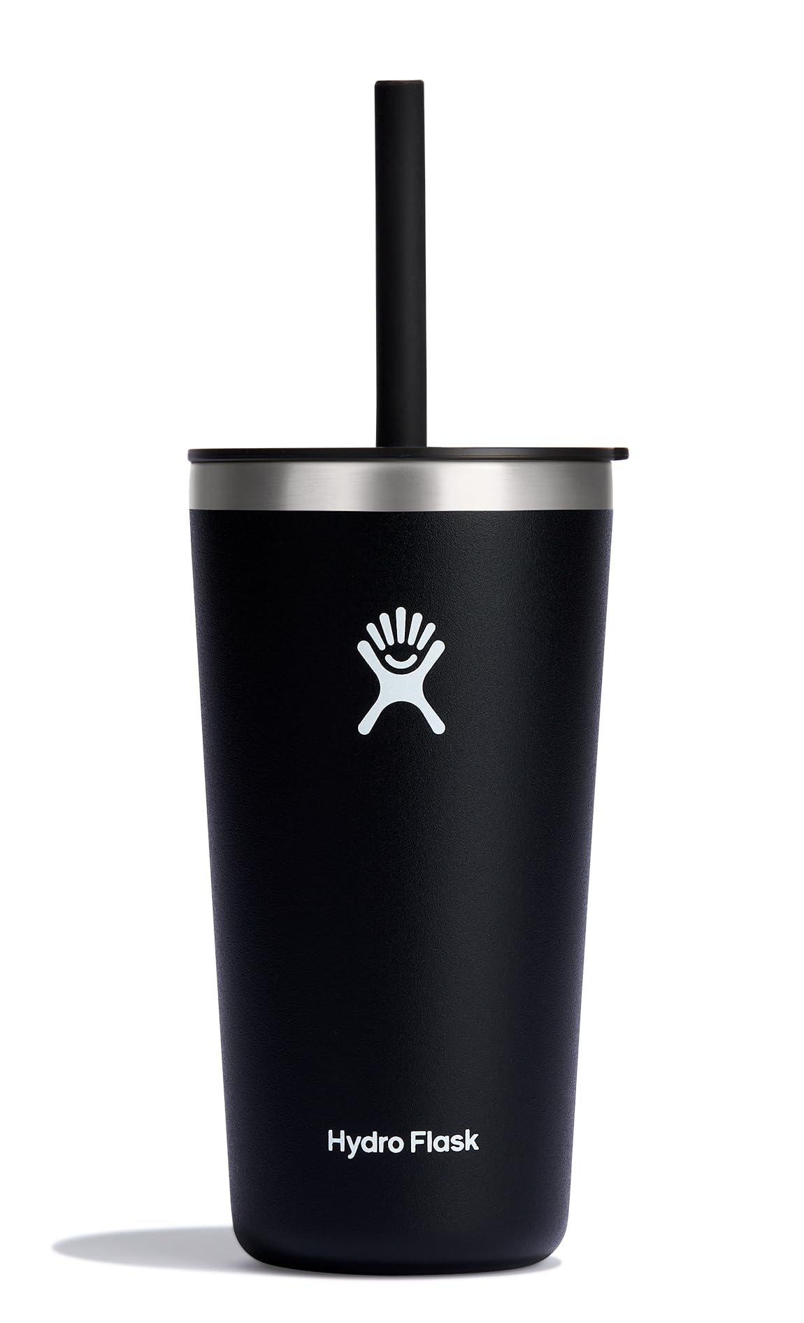 Hydro Flask All Around Tumbler Press-In Lid, Insulated Travel Mug, Stainless Steel Coffee Cup 16 Oz Cloud Pink