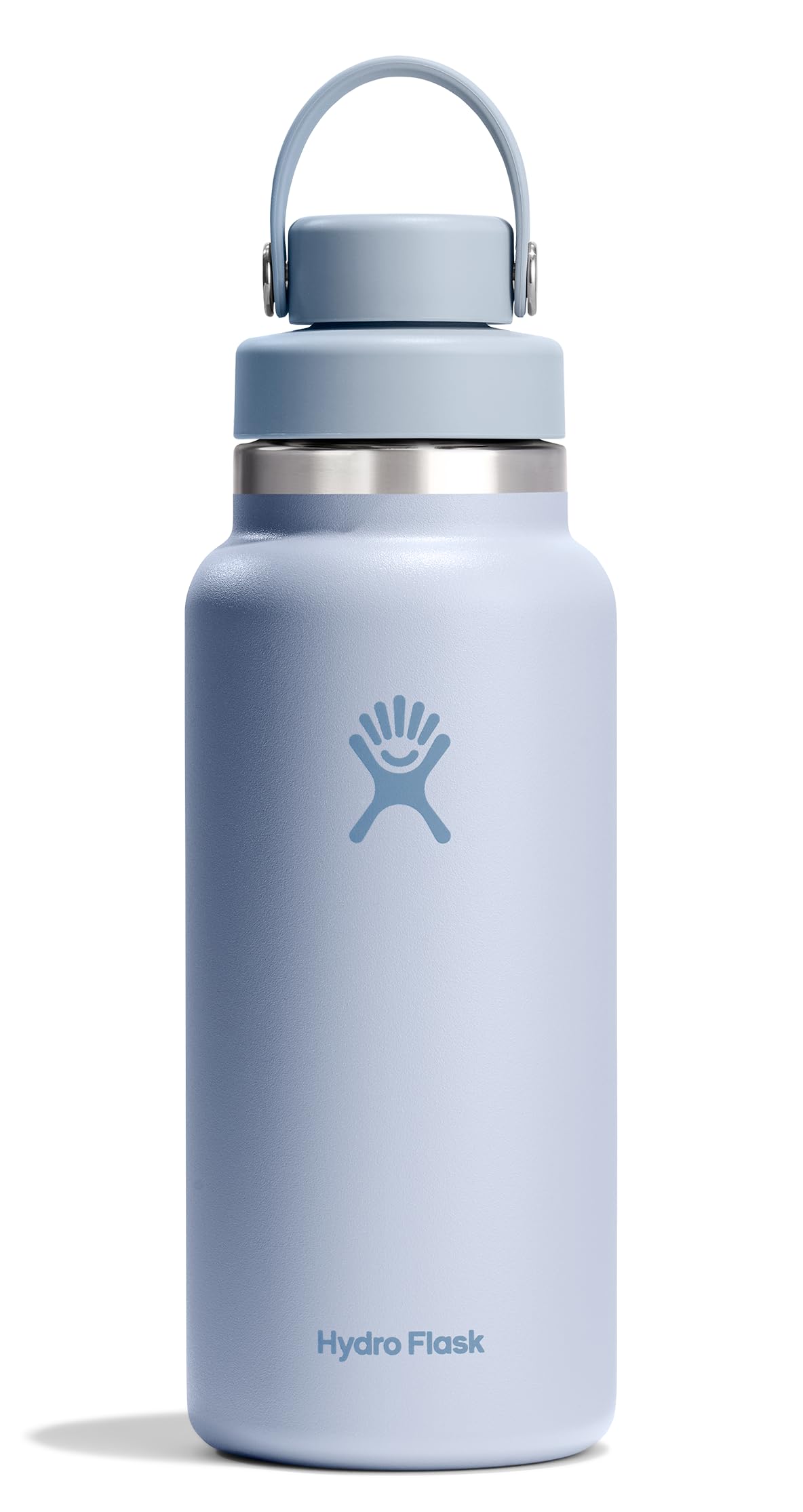 Hydro Flask Water Bottle - Insulated Stainless Steel - Wide Mouth Chug Lid, Non Spill, Leakproof in 40 Oz Tonal Trillium Pink