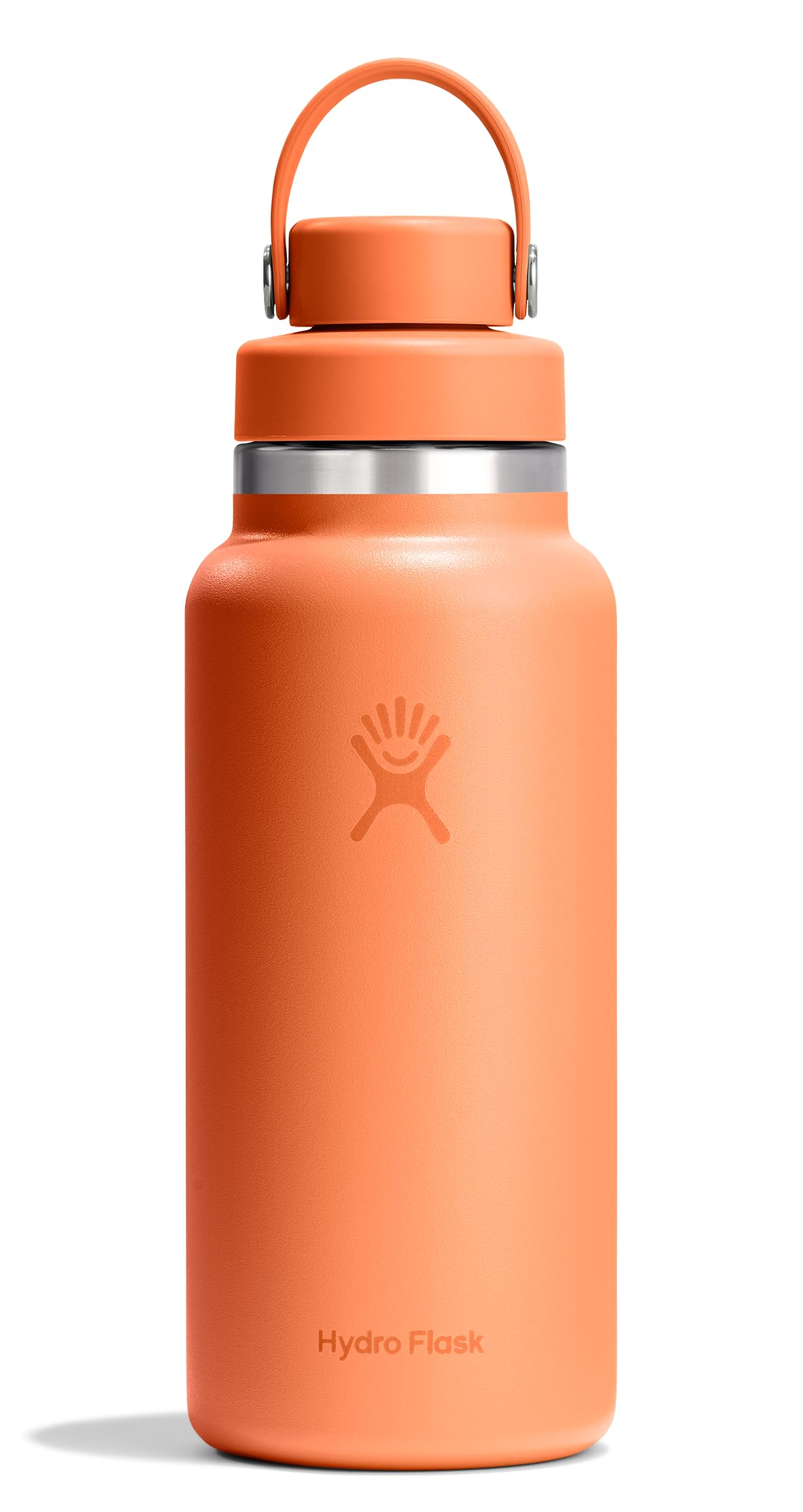 Hydro Flask Water Bottle - Insulated Stainless Steel - Wide Mouth Chug Lid, Non Spill, Leakproof in 40 Oz Tonal Trillium Pink