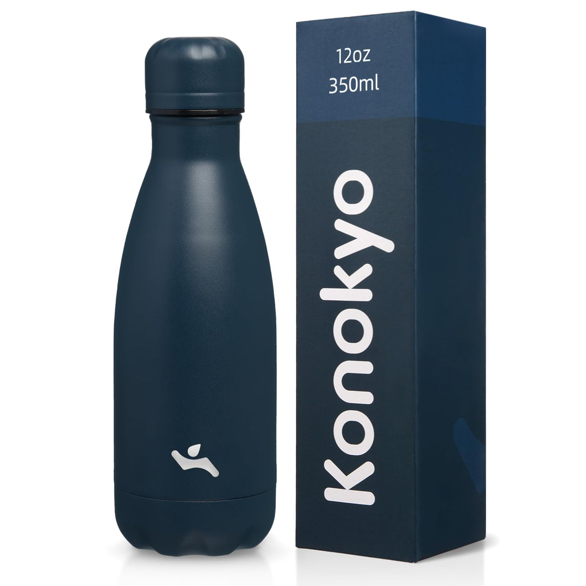 Konokyo 25 oz Insulated Stainless Steel Water Bottle, Blue