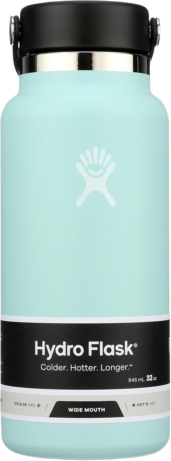 Hydro Flask Wide Flex Cap Black 64 Oz