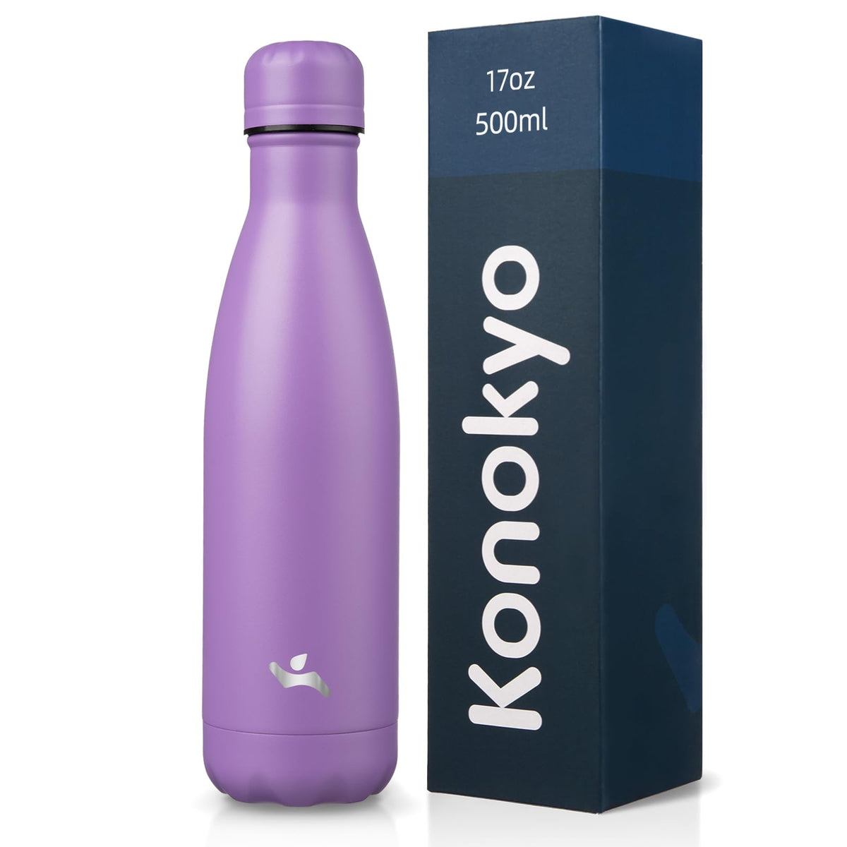 Konokyo 25 oz Insulated Stainless Steel Water Bottle, Blue