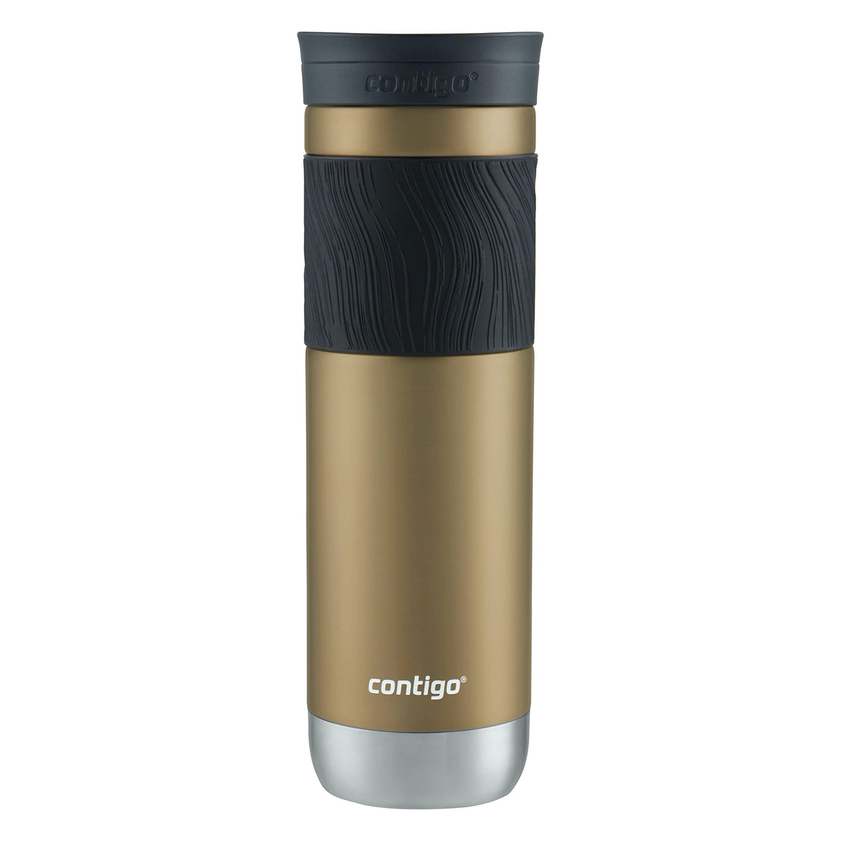 Contigo Byron Vacuum-Insulated Stainless Steel Travel Mug with Leak-Proof Lid, Reusable Coffee Cup or Water Bottle, BPA-Free, 20oz 2-Pack in Sake & Blue Corn Perfect for Hot and Cold Beverages