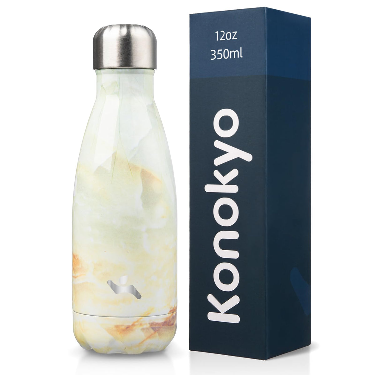 Konokyo 25 oz Insulated Stainless Steel Water Bottle, Blue