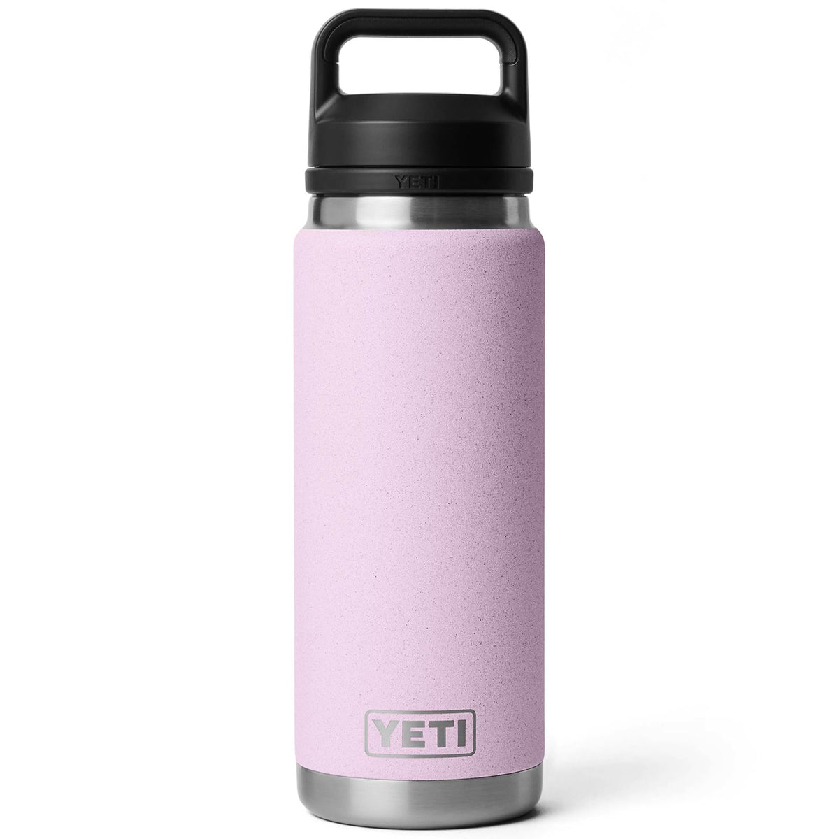YETI Rambler 26 oz Bottle, Vacuum Insulated, Stainless Steel with Chug Cap, Black