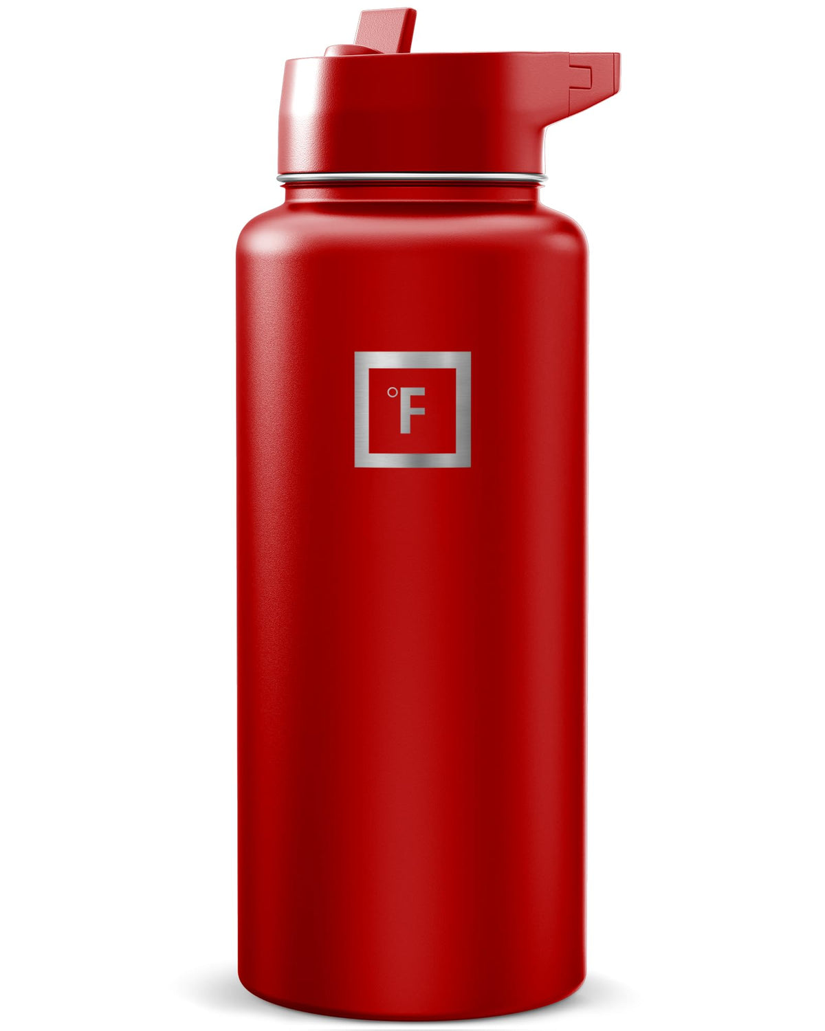 IRON °FLASK 24 oz Wide Mouth Water Bottle with Straw