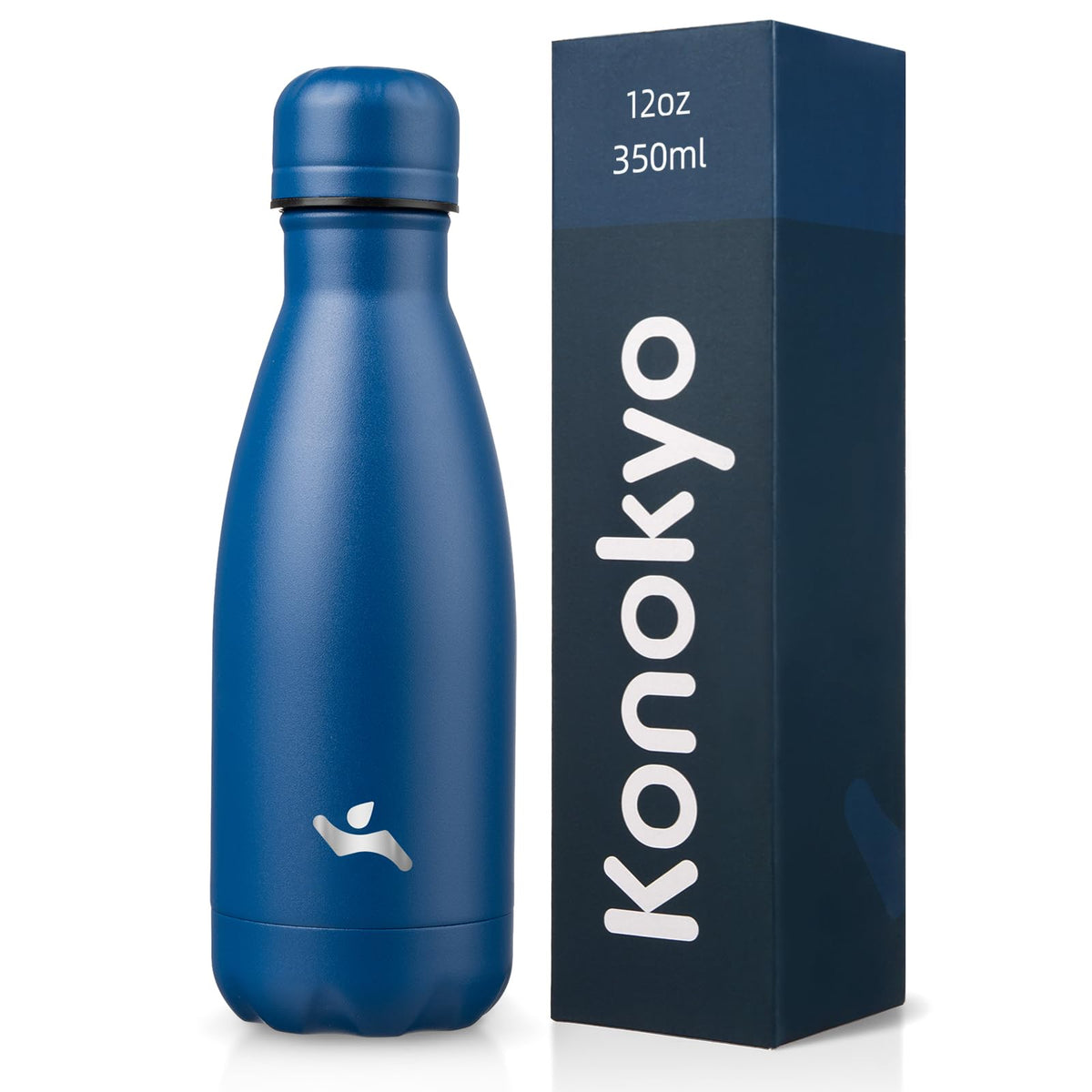 Konokyo 25 oz Insulated Stainless Steel Water Bottle, Blue