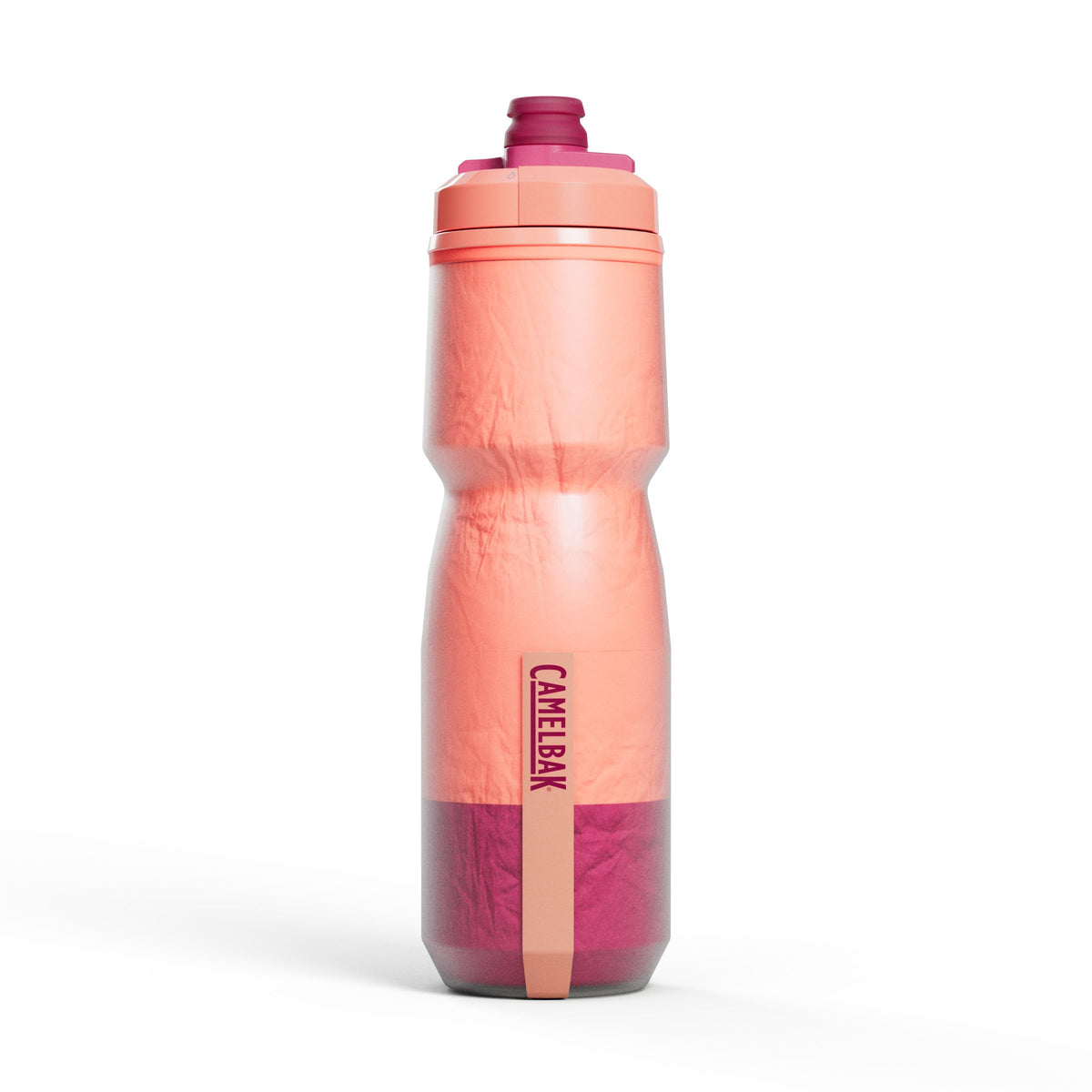 CamelBak Podium Chill Outdoor Water Bottle 24oz, White/Black