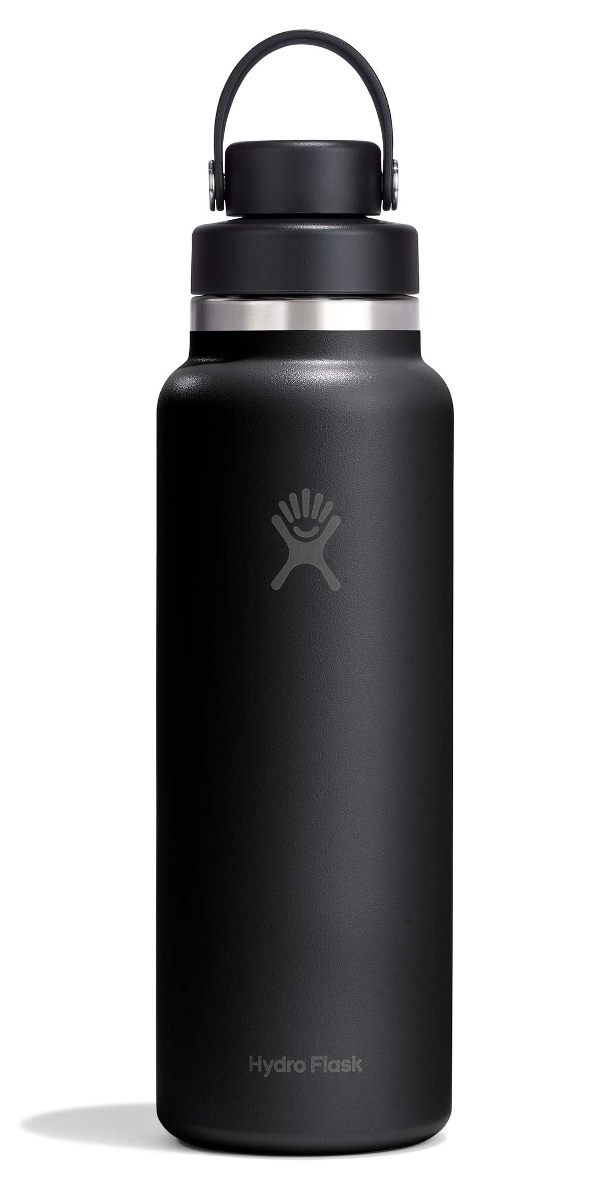 Hydro Flask Water Bottle - Insulated Stainless Steel - Wide Mouth Chug Lid, Non Spill, Leakproof in 40 Oz Tonal Trillium Pink