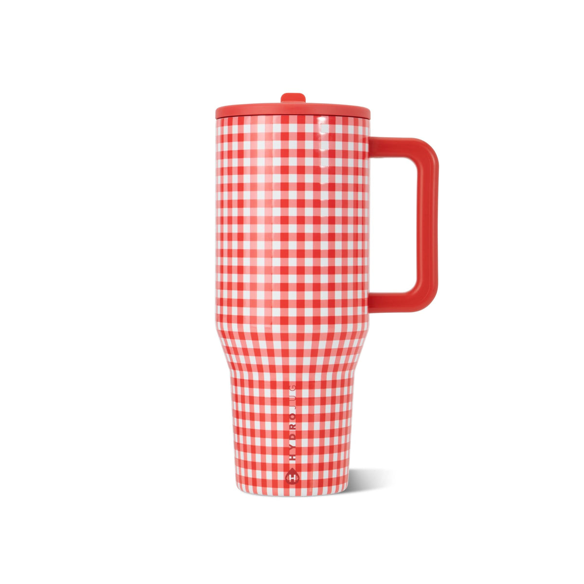 HydroJug Traveler 32oz, Insulated Tumbler with Handle & Straw, Cream