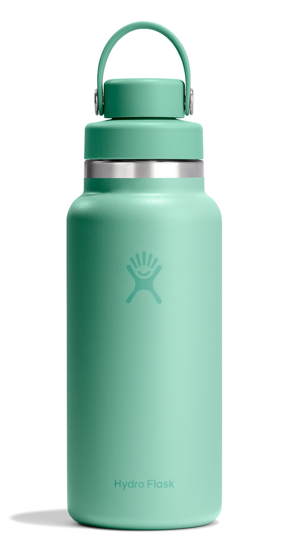 Hydro Flask Water Bottle - Insulated Stainless Steel - Wide Mouth Chug Lid, Non Spill, Leakproof in 40 Oz Tonal Trillium Pink