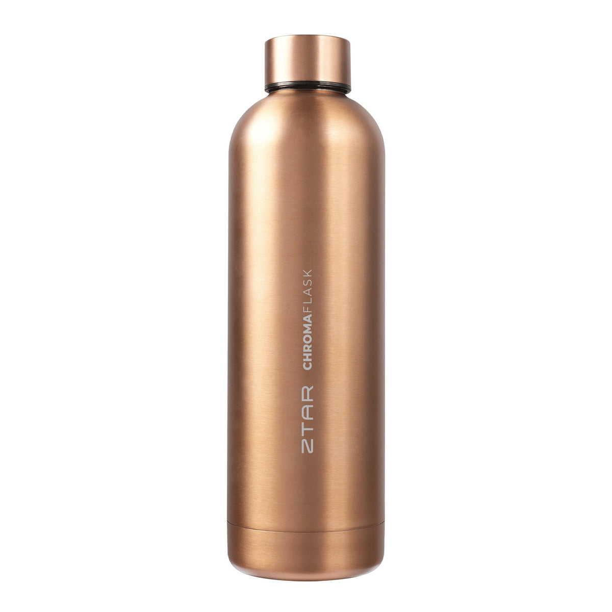 ZTAR Chroma Flask Insulated Stainless Steel Water Bottle – Leak-Proof, Keeps Drinks cool or warm, For Travel, Gym, and Office, Ideal Gift for Women, Men & Kids, 25oz (750ml) - Gray