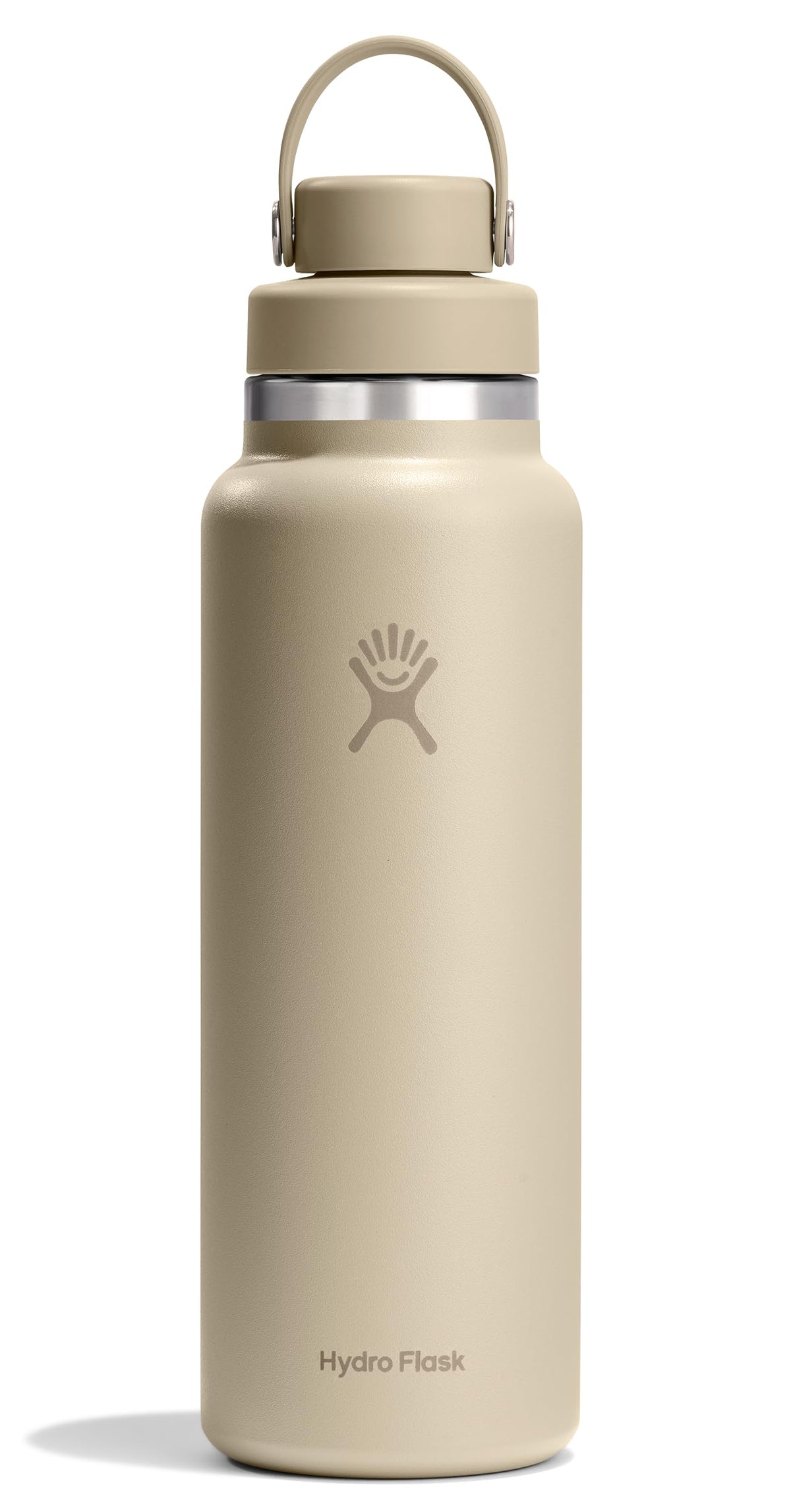 Hydro Flask Water Bottle - Insulated Stainless Steel - Wide Mouth Chug Lid, Non Spill, Leakproof in 40 Oz Tonal Trillium Pink