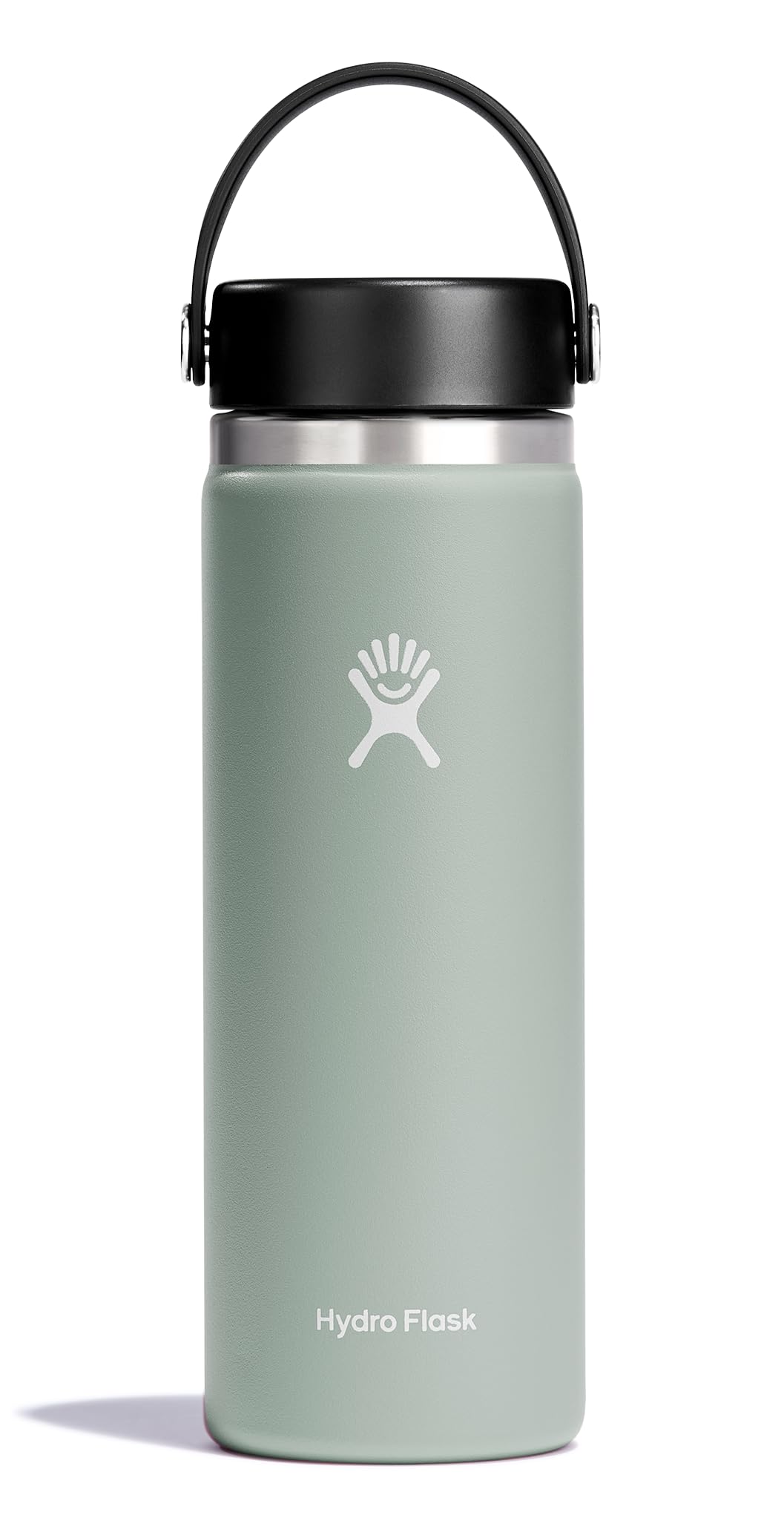 Hydro Flask Water Bottle - Insulated Stainless Steel - Wide Mouth Flex Lid, Non Spill, Leakproof and Refillable in 32 Oz Harbor Blue