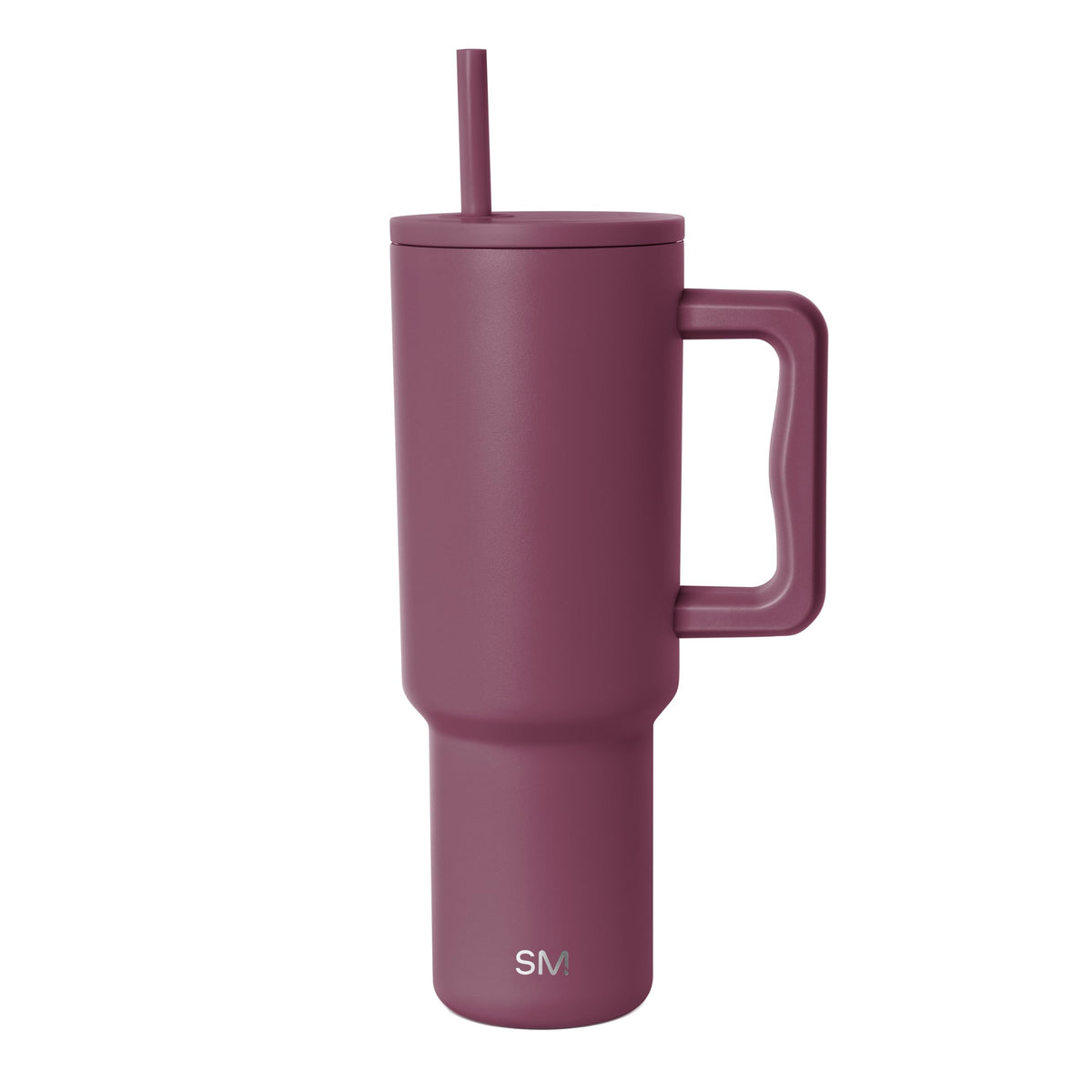 Simple Modern Tumbler with Handle and Straw | 40oz | Green