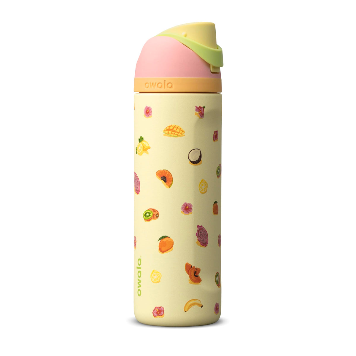 Owala FreeSip Stainless Steel Water Bottle 24 oz Shy Marshmallow