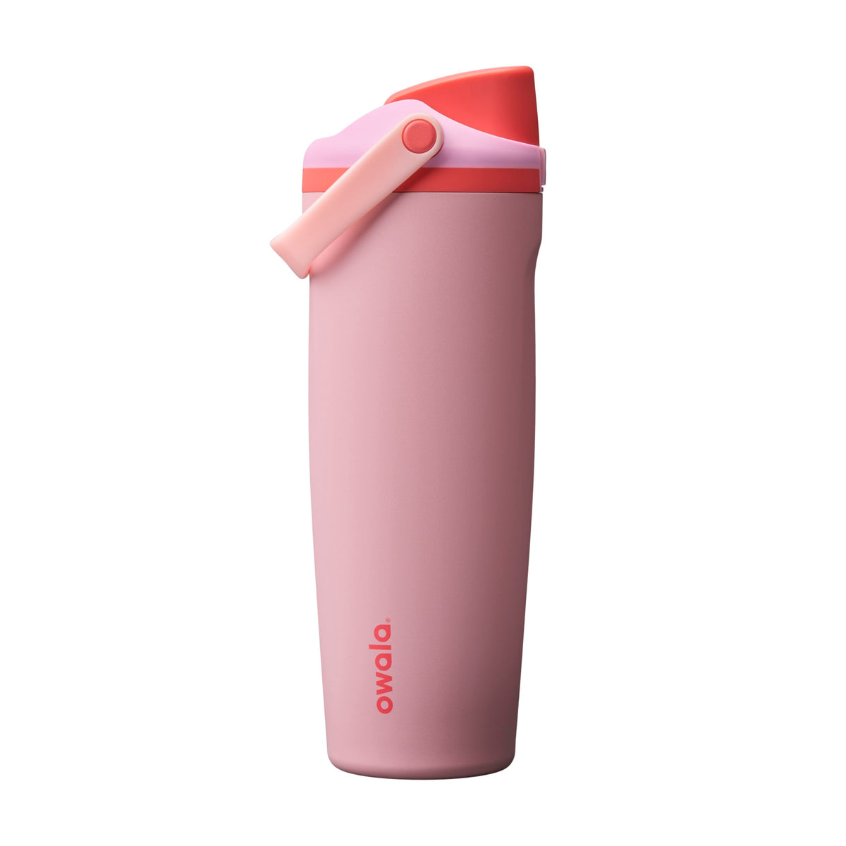 Owala FreeSip Sway Insulated Stainless Steel Water Bottle with Two-Way Spout, Built-In Straw and Bucket Handle, Made for Travel, School, and Sports, 30oz, BPA Free, Leak Proof, Daybreak