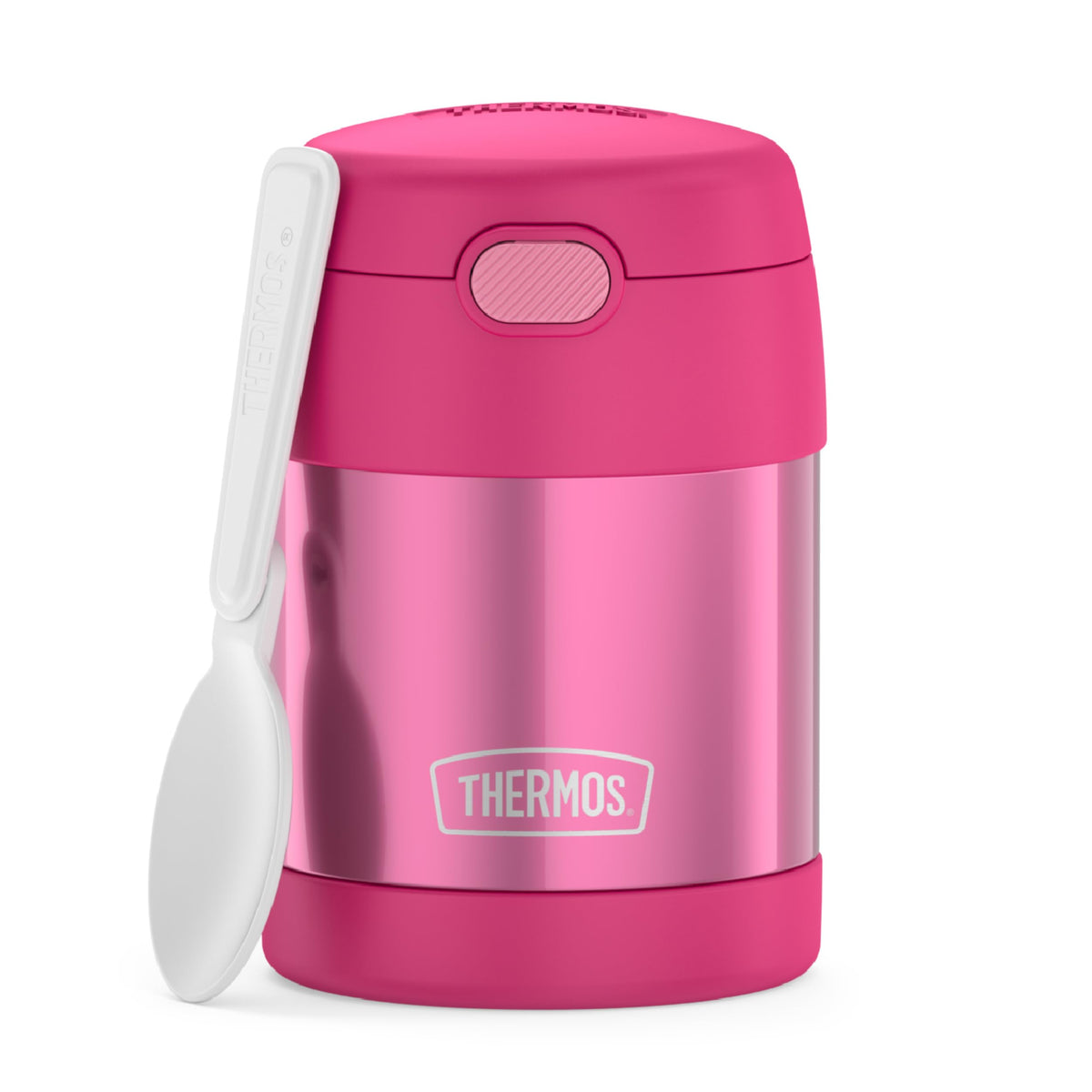 THERMOS FUNTAINER Kids Food Jar with Spoon, 10oz, Navy