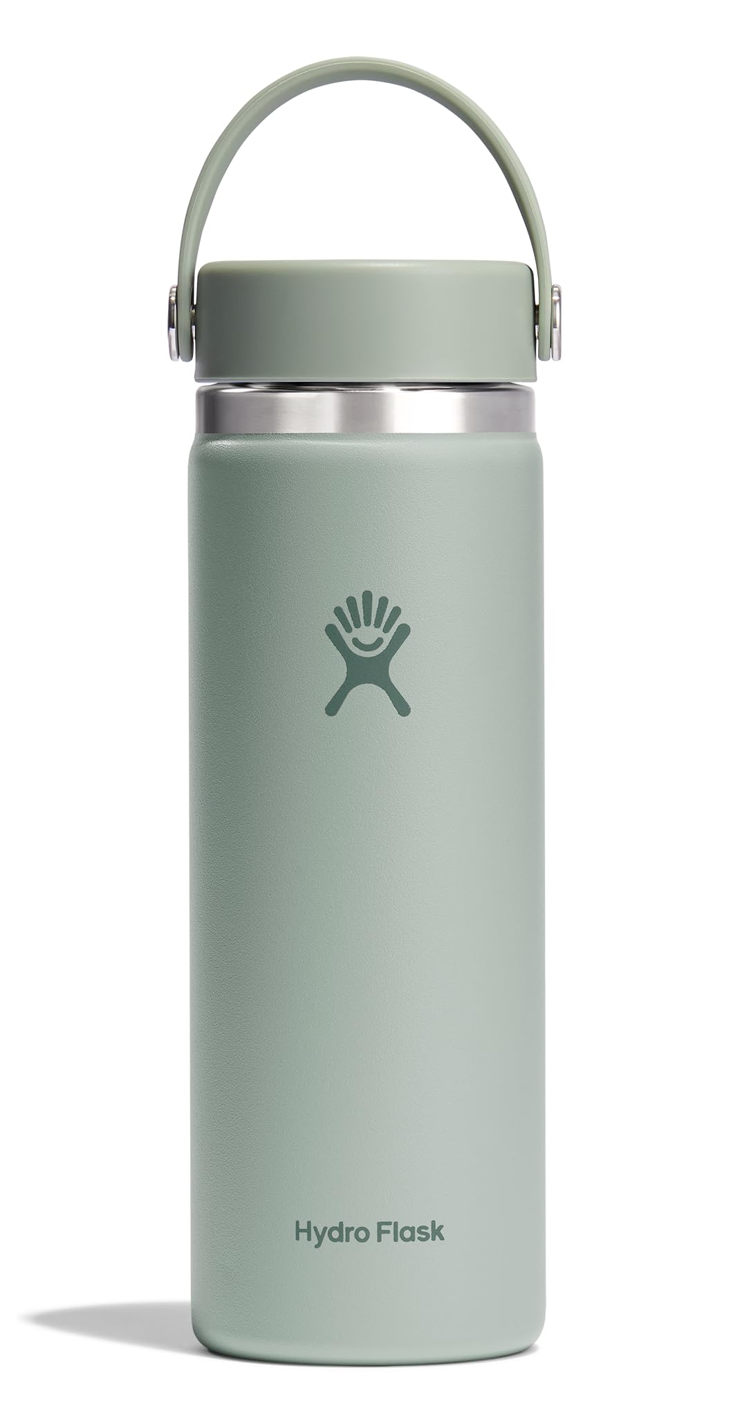 Hydro Flask Water Bottle - Insulated Stainless Steel - Wide Mouth Flex Lid, Non Spill, Leakproof and Refillable in 32 Oz Harbor Blue